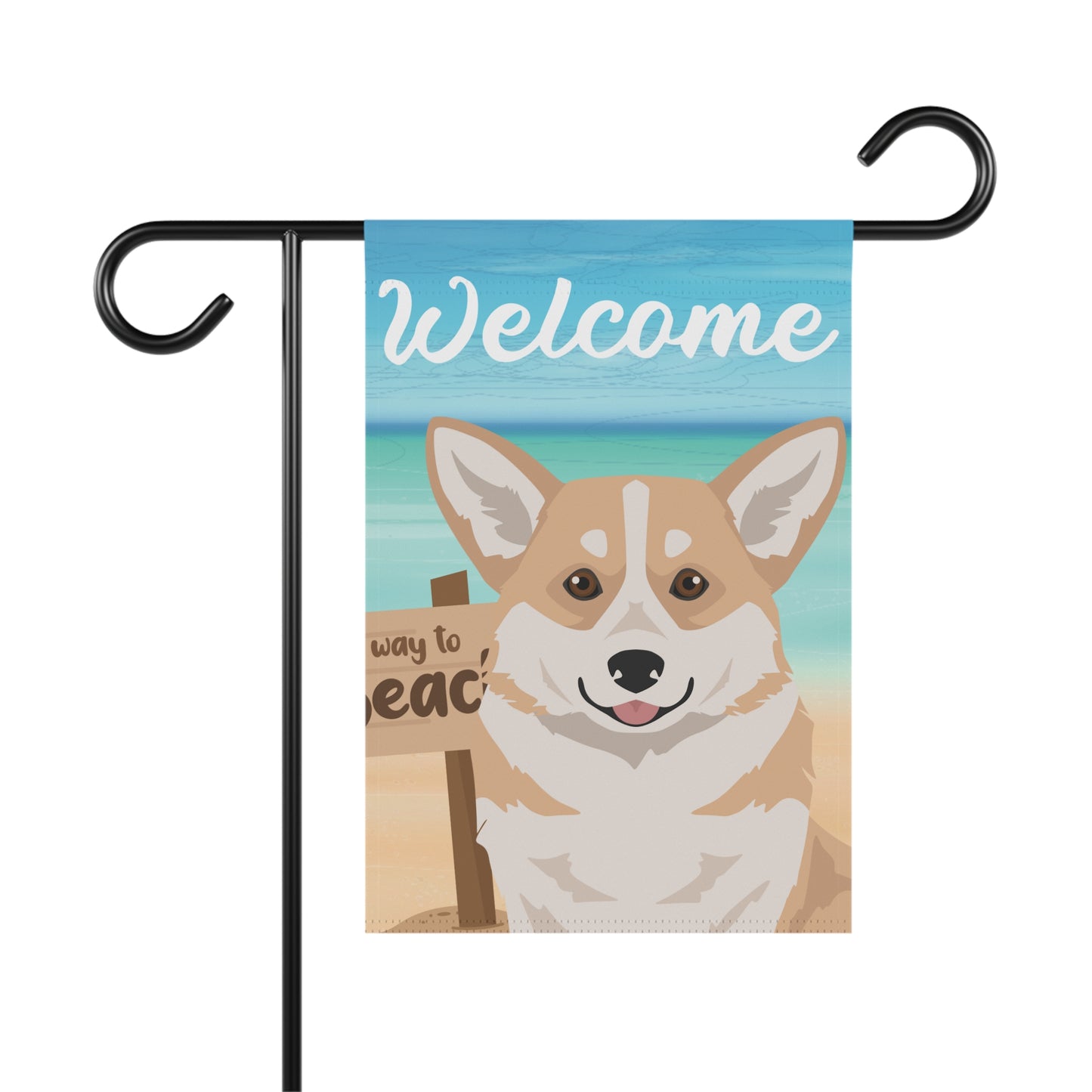 Pembroke Welsh Corgi Dog Garden Flag