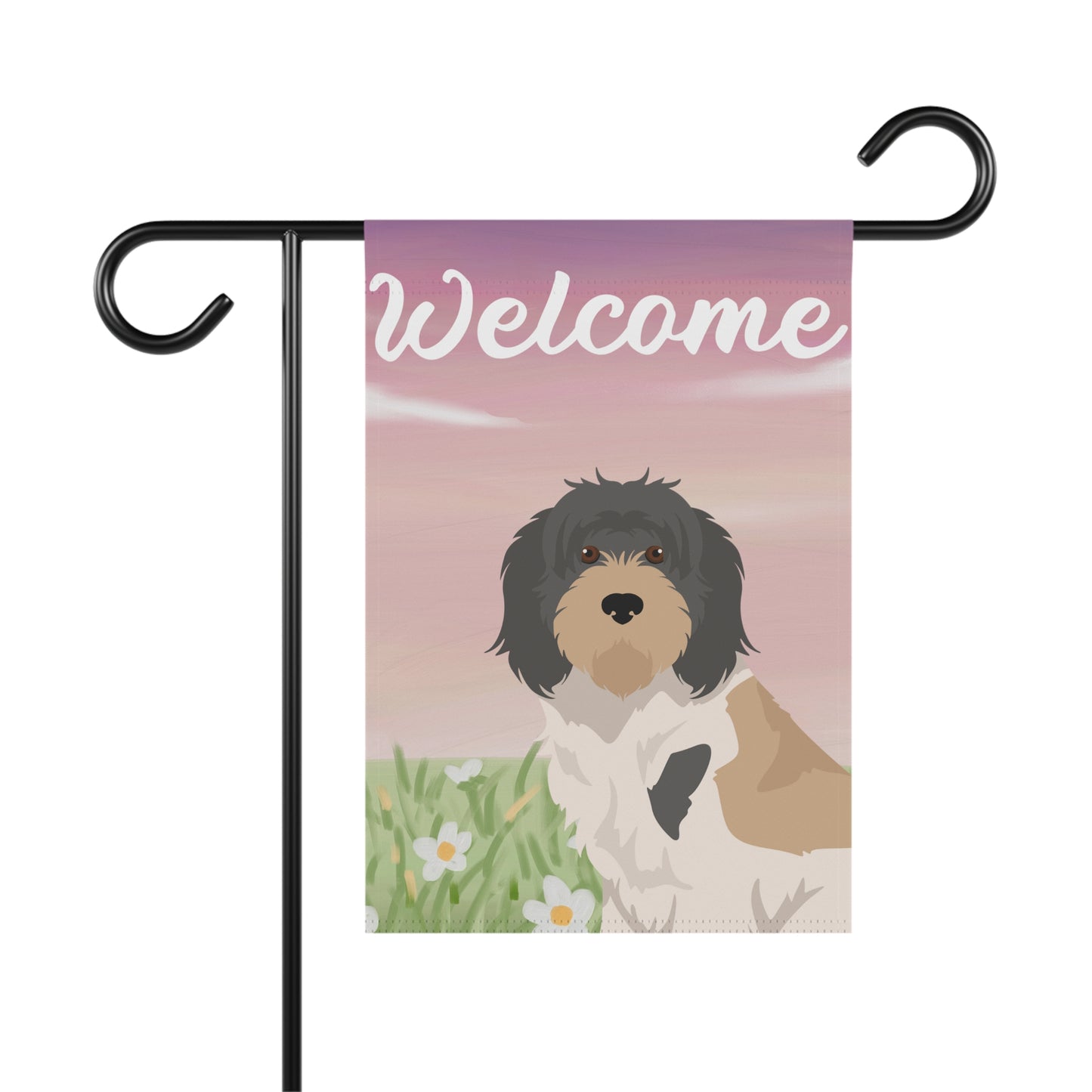 Grand Basset Griffon Vendeen Dog Welcome Garden Flag
