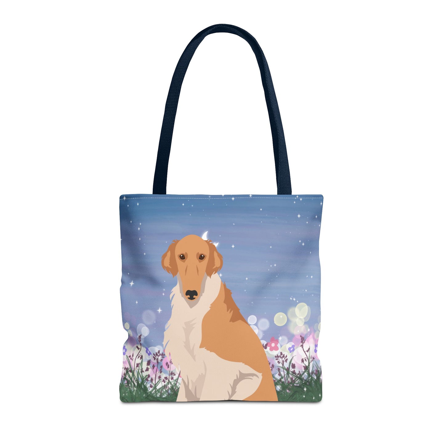 Borzoi Dog Tote Bag 16x16