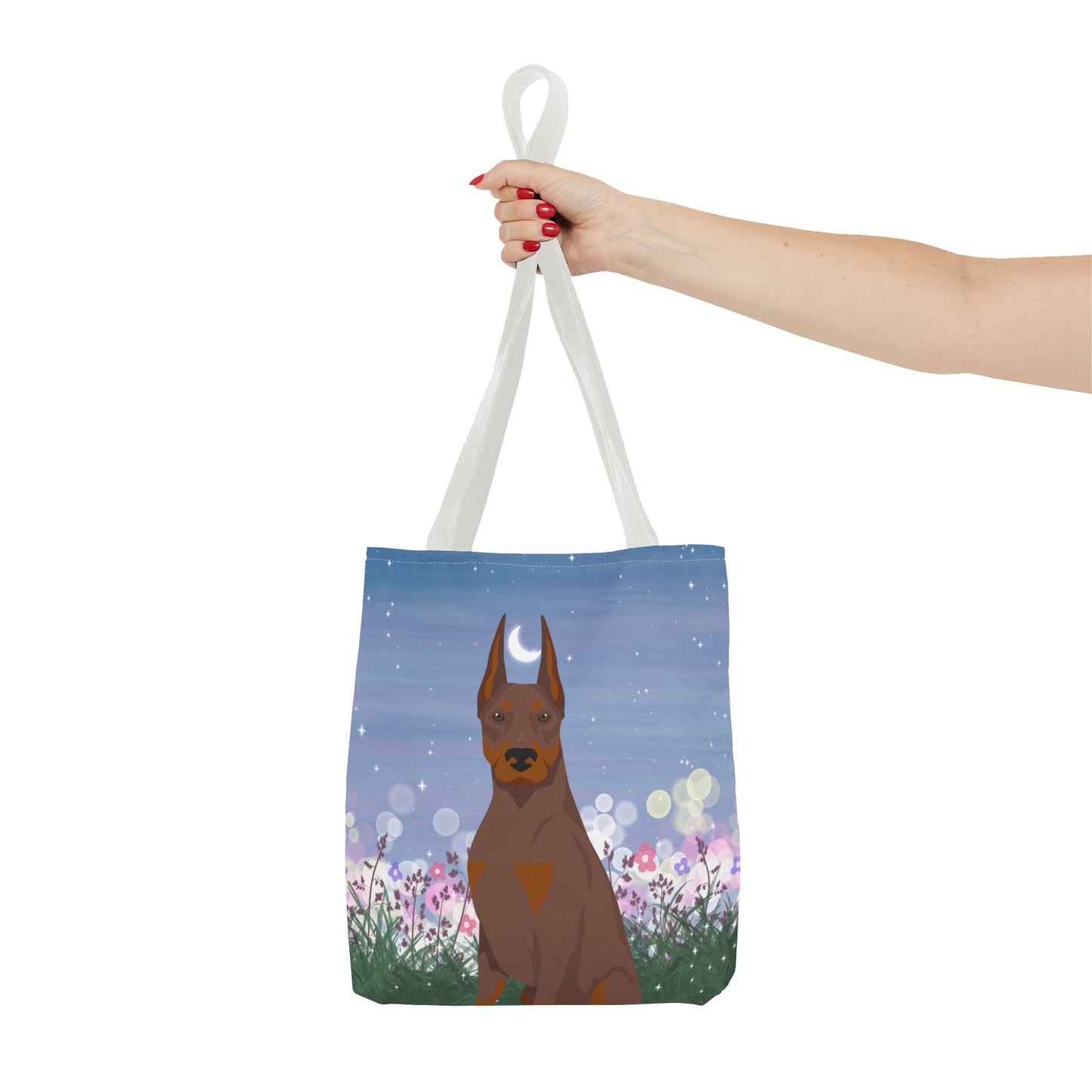 Dobermann Pinscher Dog Tote Bag 13x13