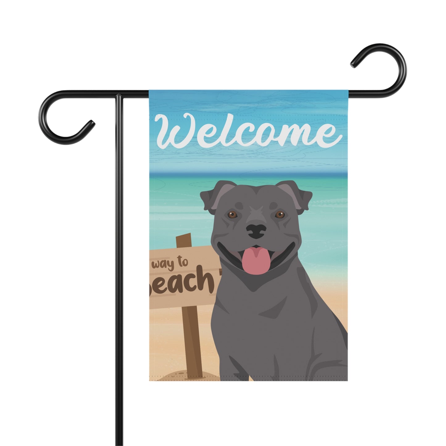 Staffordshire Bull Terrier Dog Garden Flag
