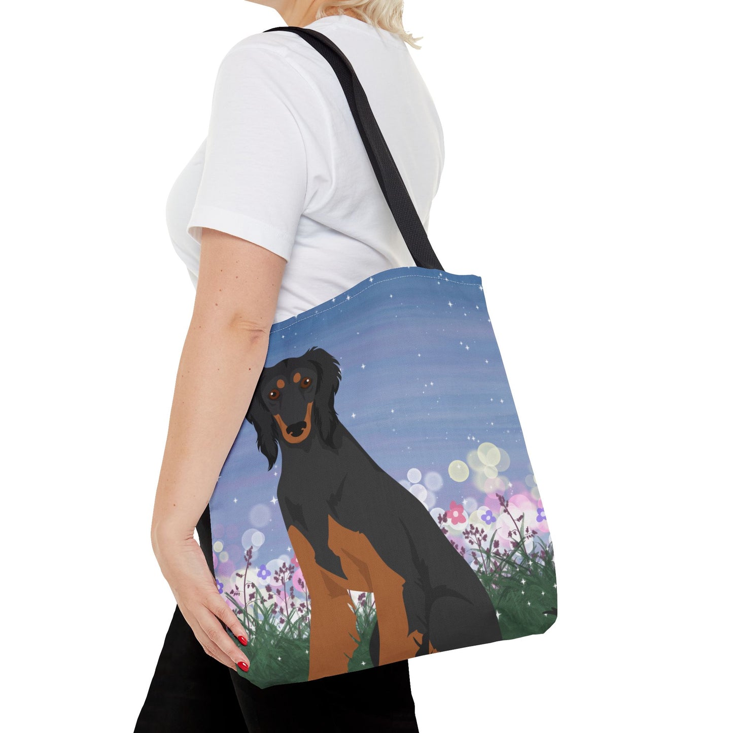 Saluki Dog Tote Bag 16x16