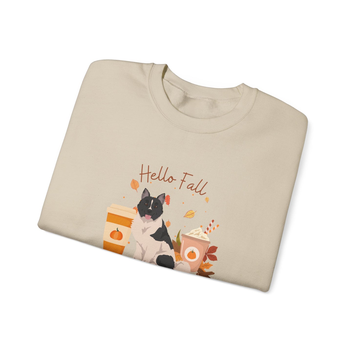 Elo Dog Fall Unisex Heavy Blend Crewneck Sweatshirt