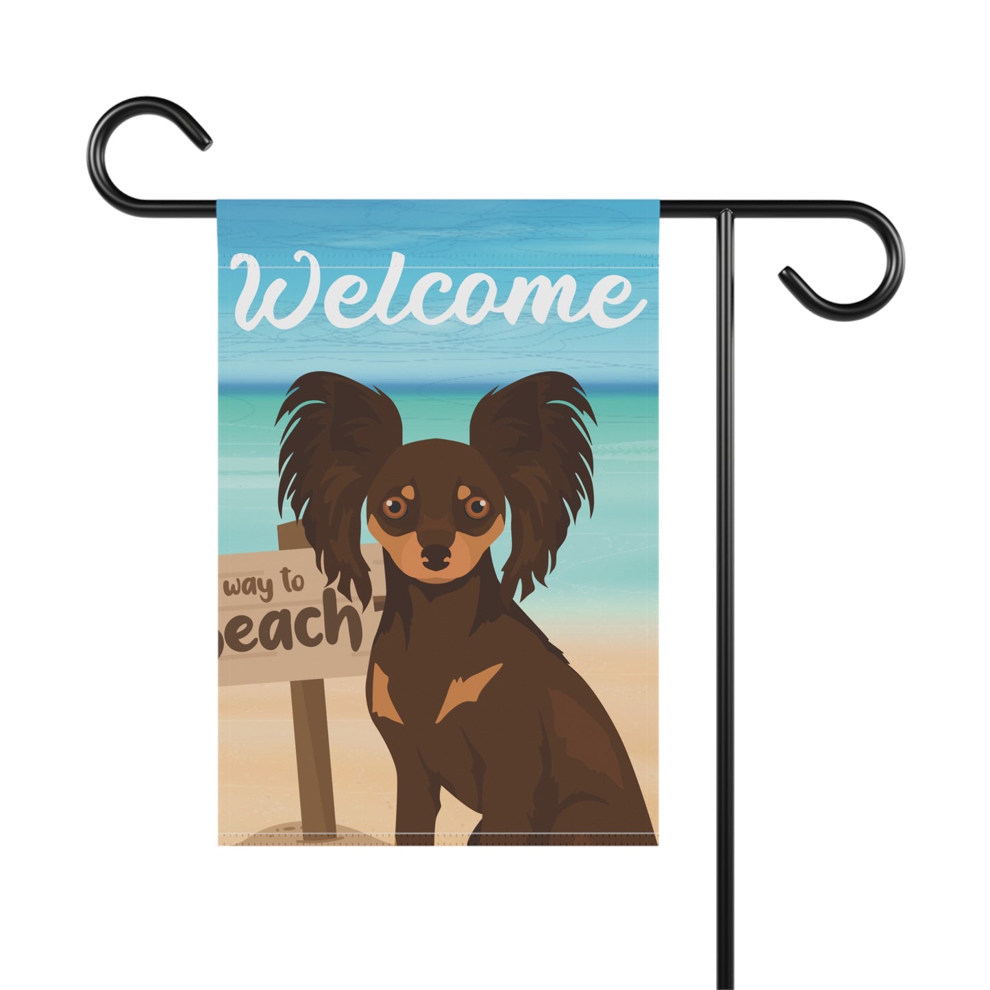 Russian Toy Terrier Dog Garden Flag