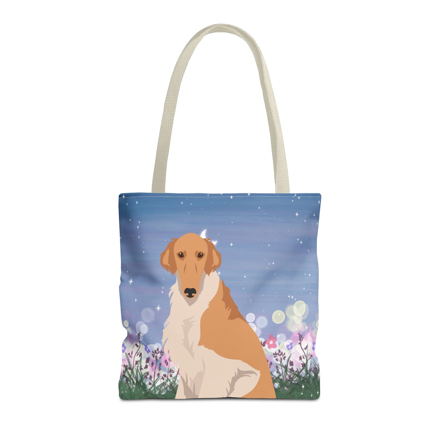 Borzoi Dog Tote Bag 16x16