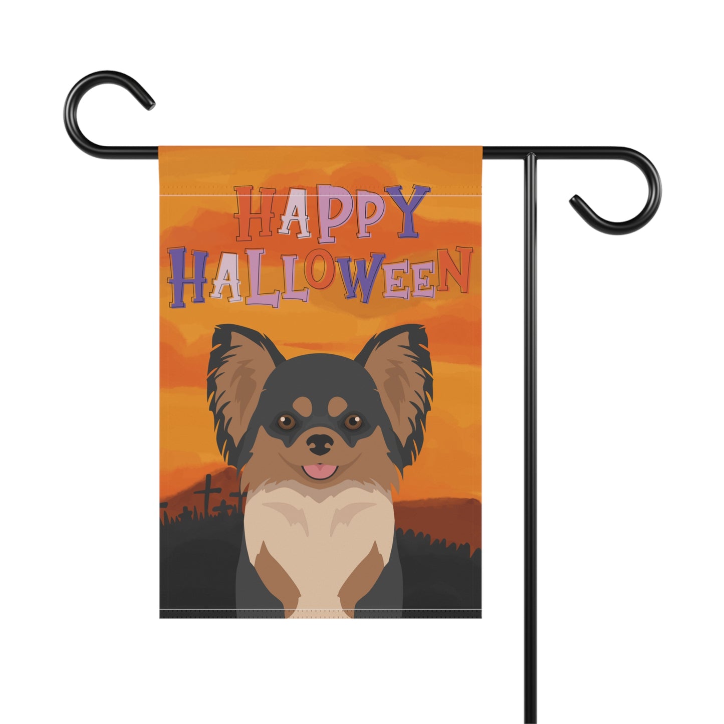 Chihuahua Dog Halloween Garden Flag
