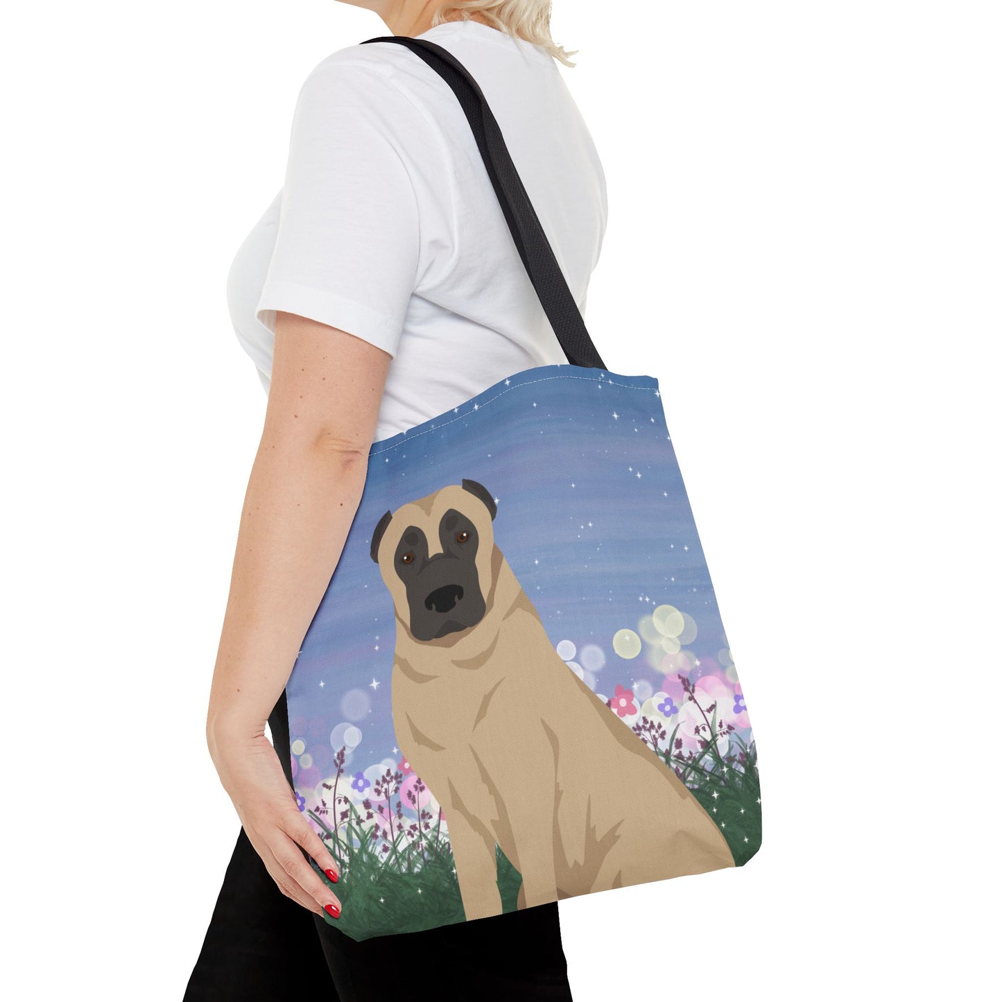 Kangle Dog Tote Bag 16x16