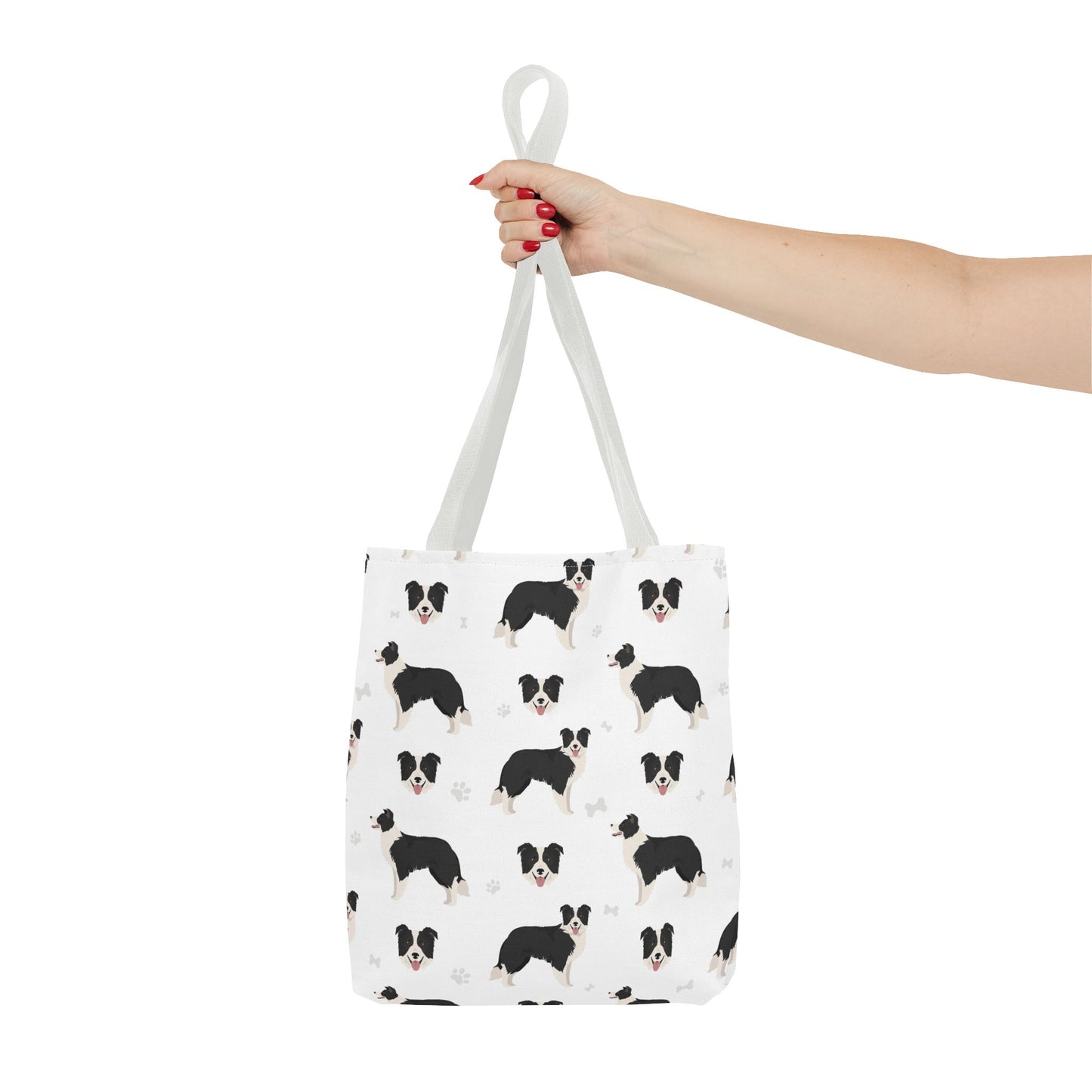 Border Collie Dog Tote Bag, Border Collie Dog Mom Gift