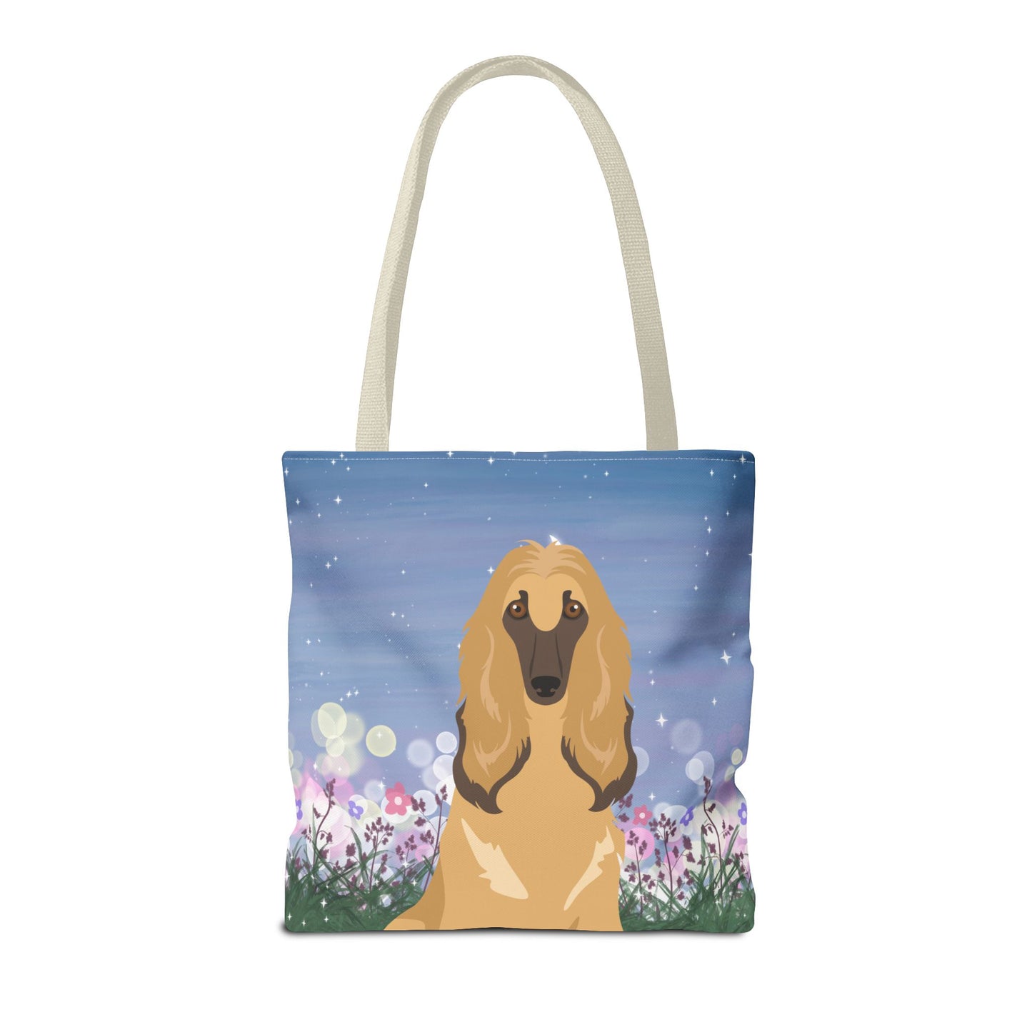 Afghan Hound Dog Tote Bag 16x16