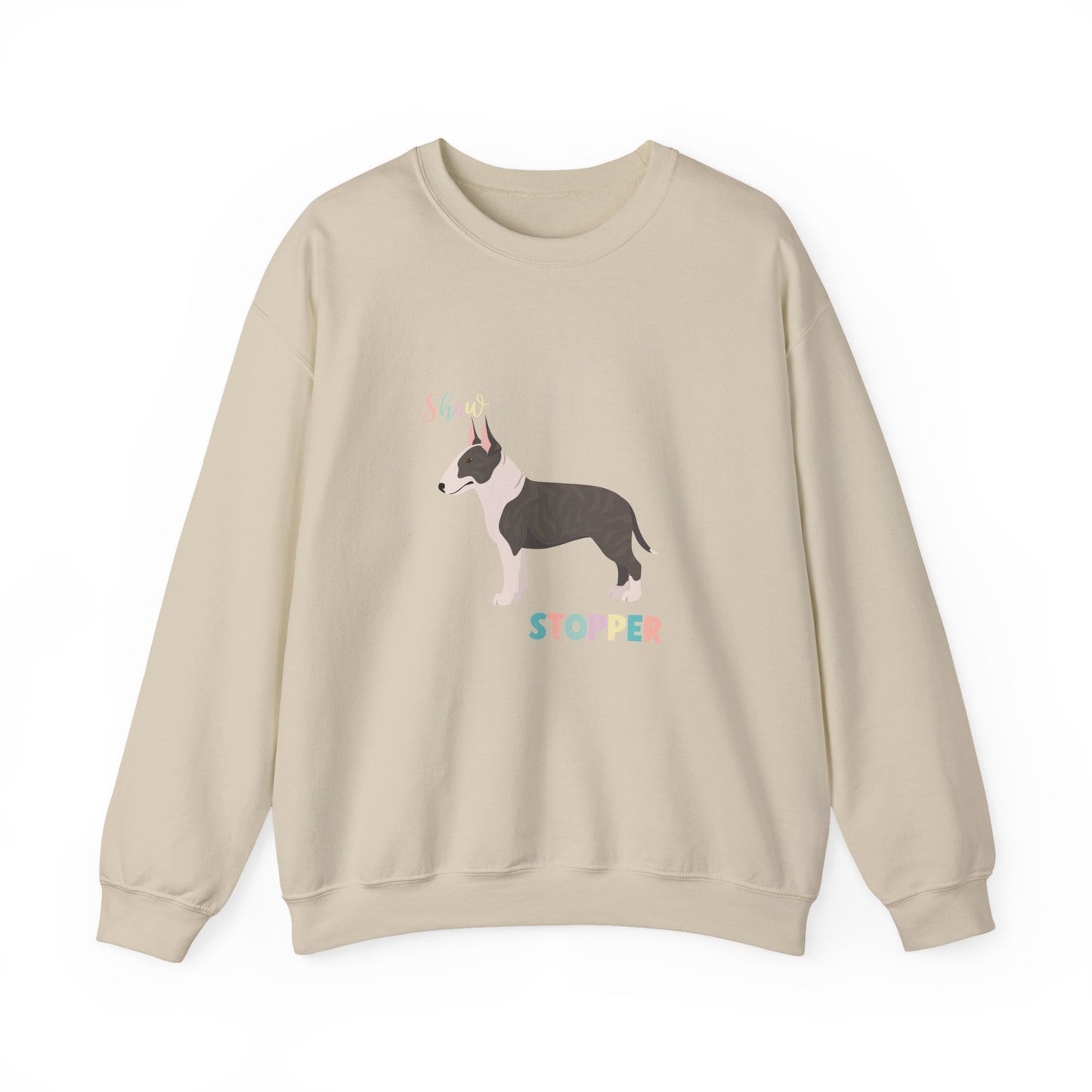 Bull Terrier Dog Unisex Heavy Blend Crewneck Sweatshirt
