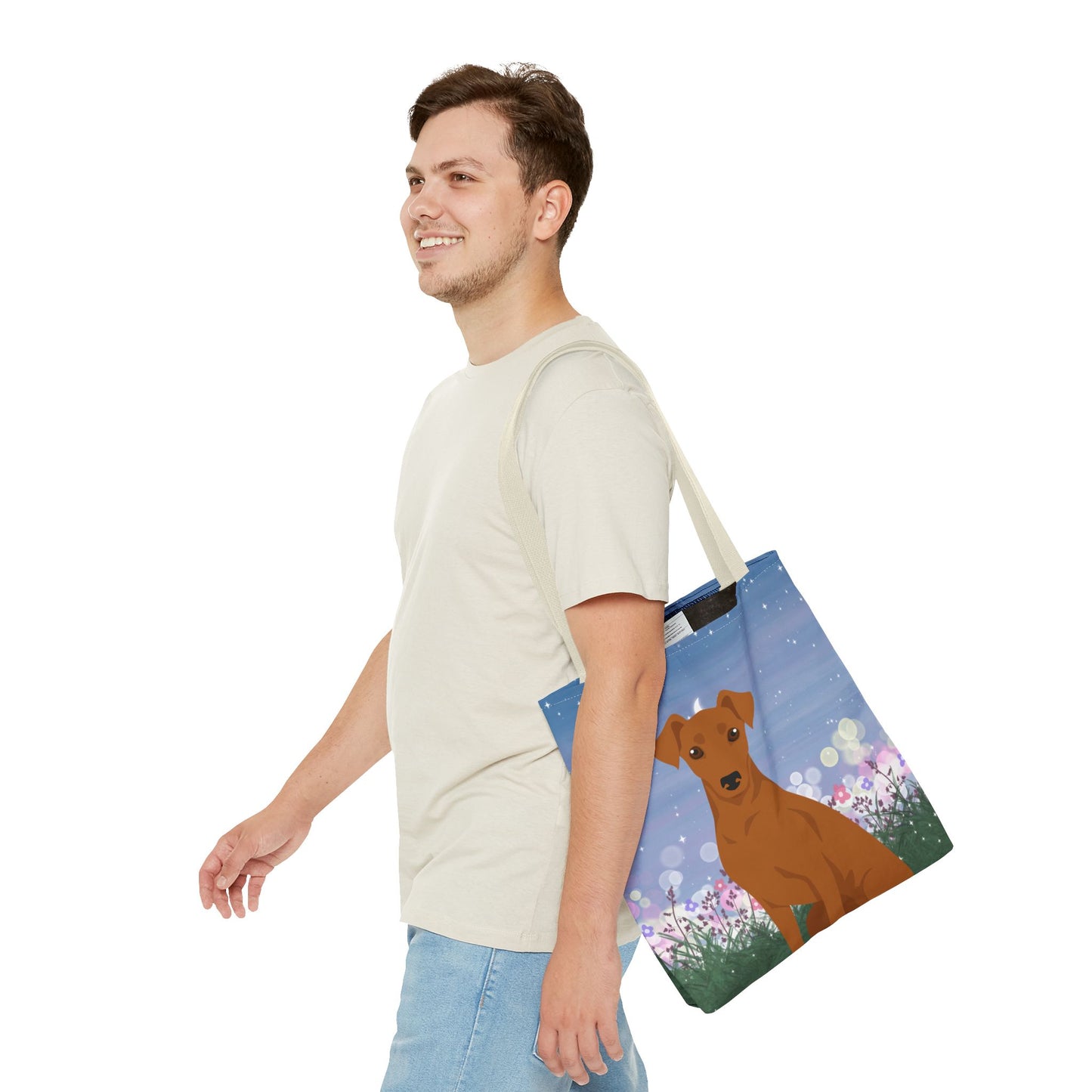 German Pinscher Dog Tote Bag 16x16