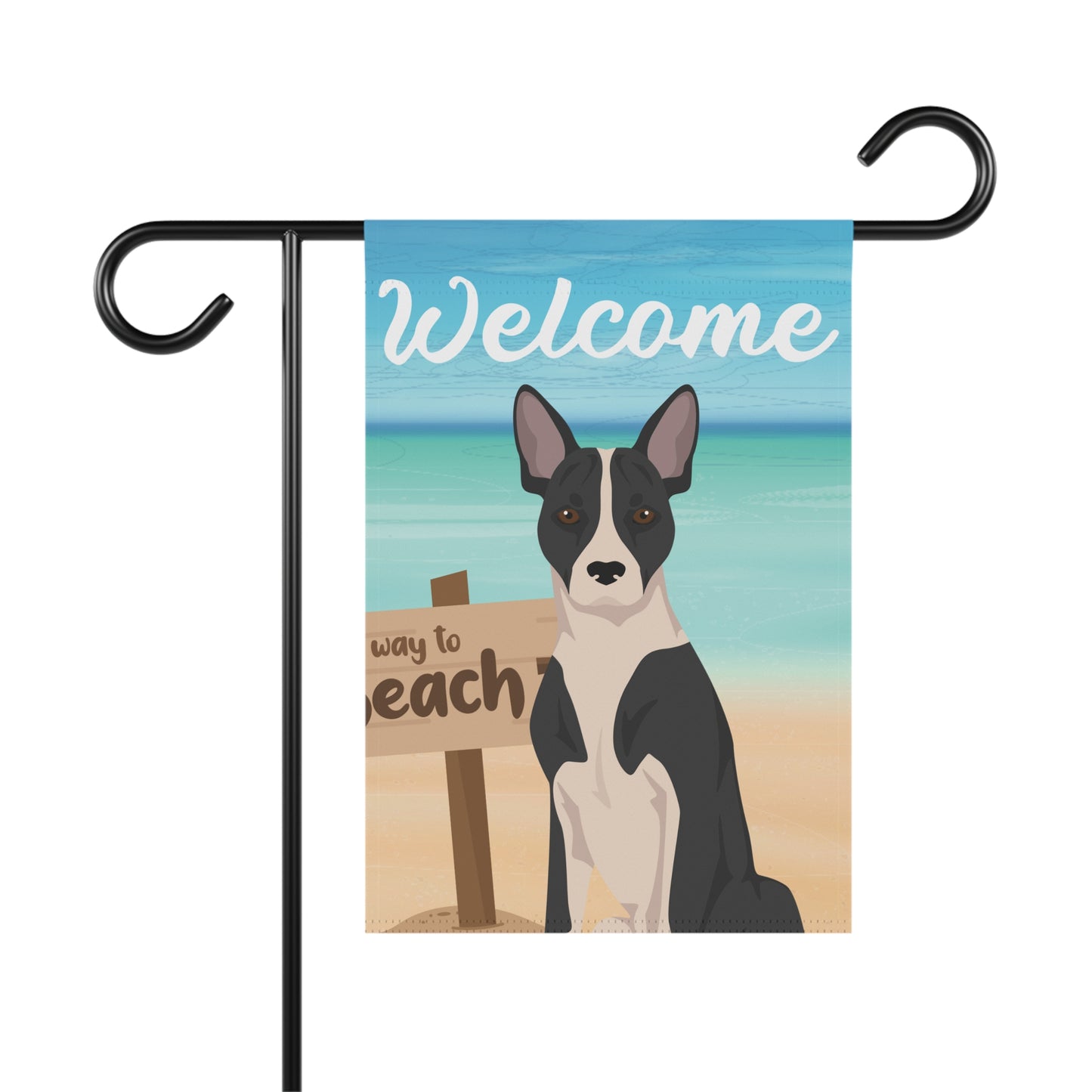 Telomian Dog Garden Flag