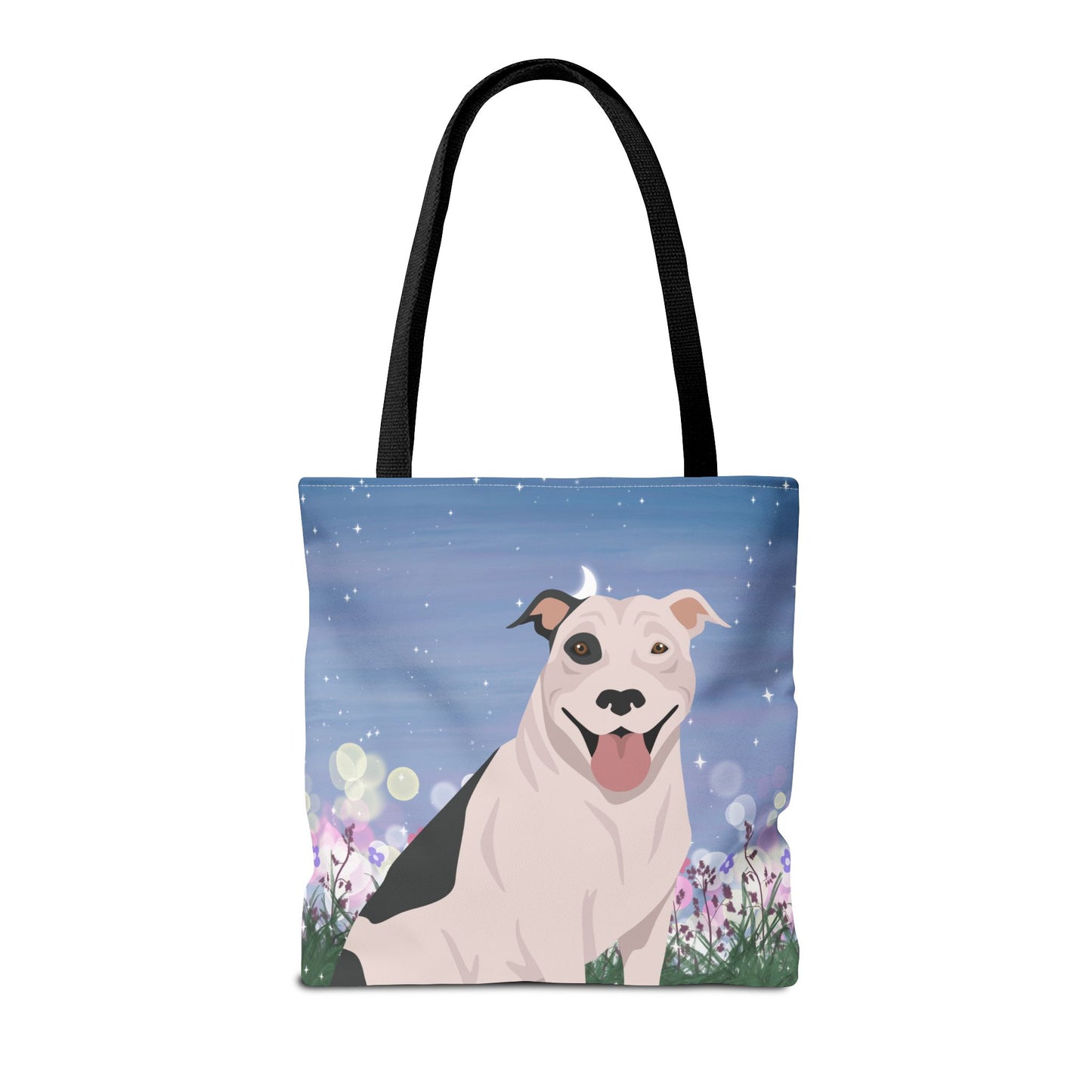 Pit Bull Dog Tote Bag 16x16