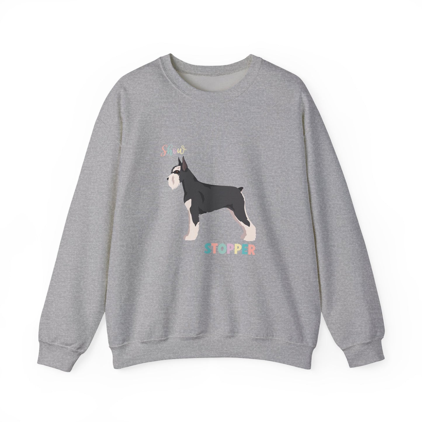 Schnauzer Dog Unisex Heavy Blend Crewneck Sweatshirt