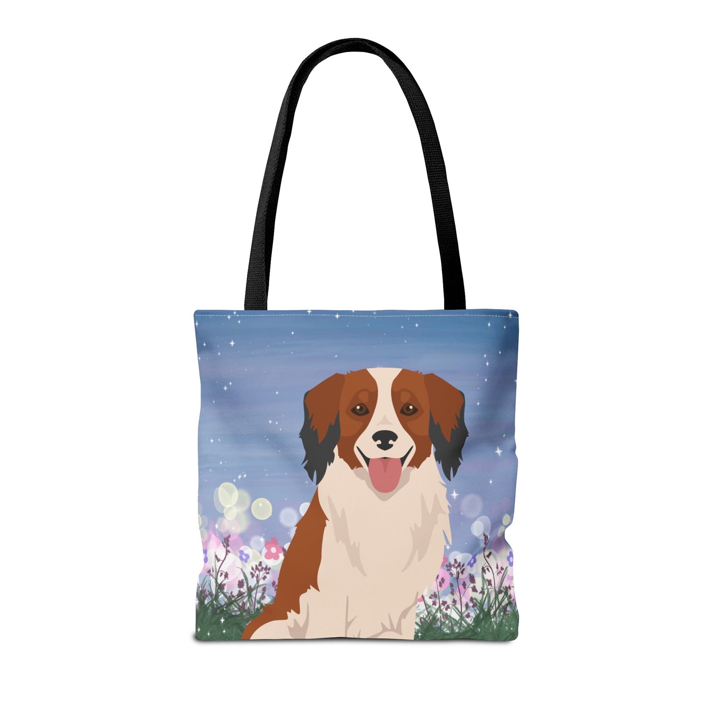 Kooikerhondje Dog Tote Bag 16x16