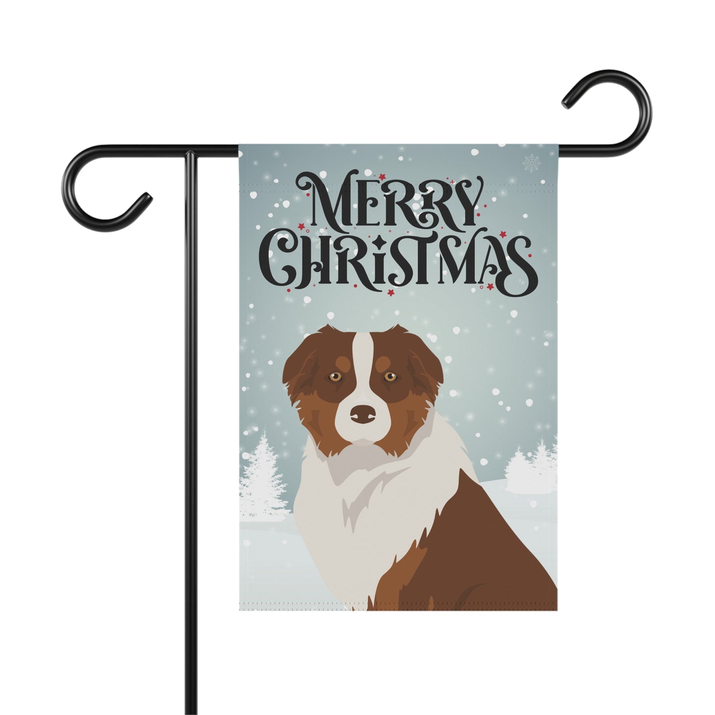 Australian Shepherd Dog Garden Flag
