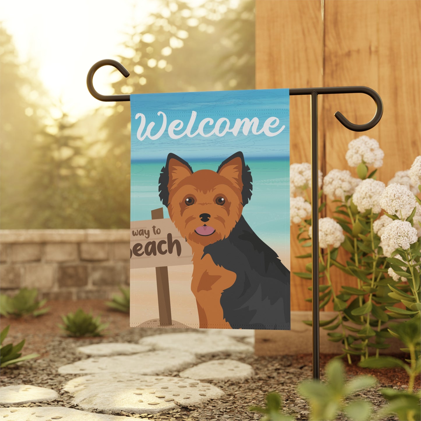 Yorkshire Terrier Dog Garden Flag