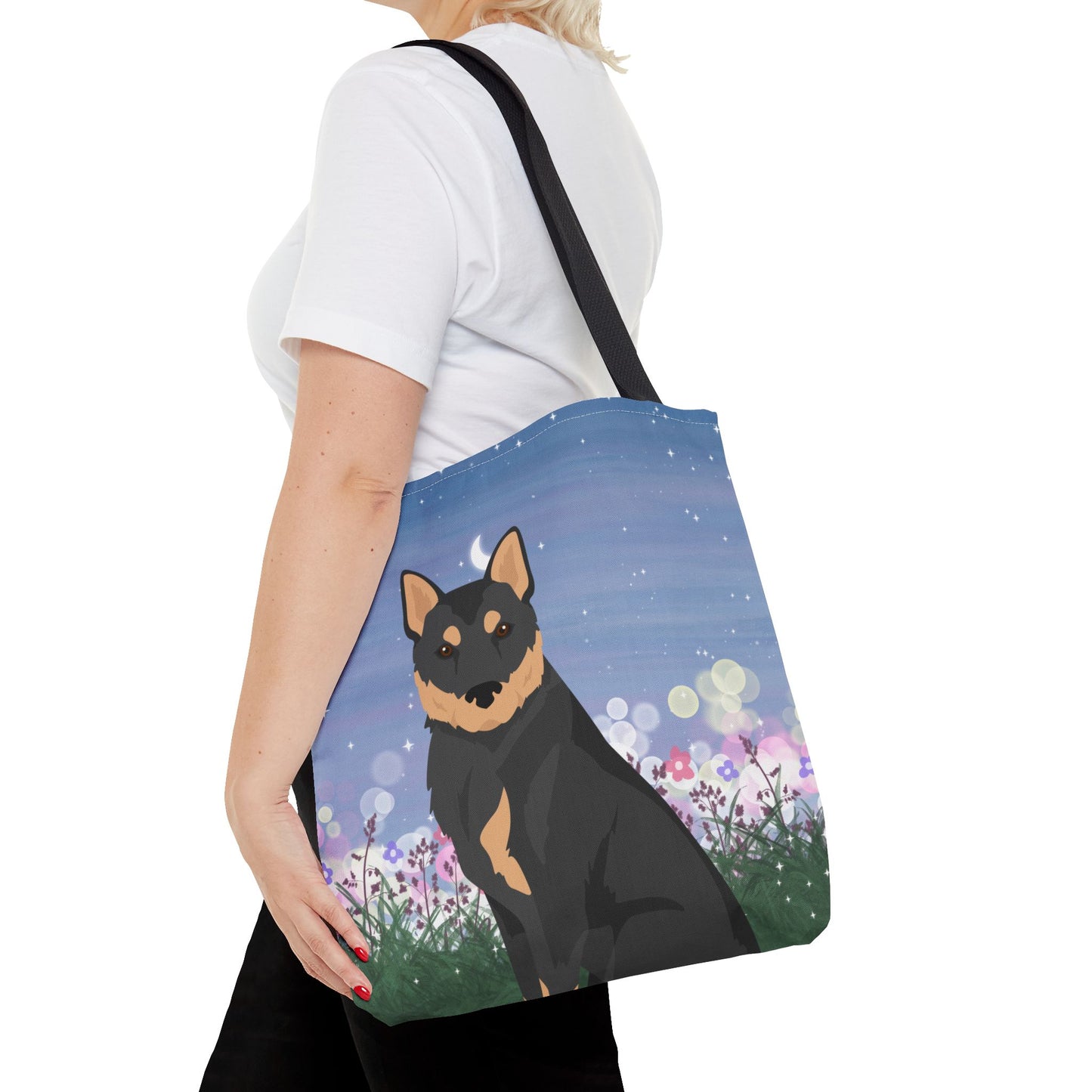 Korean Jindo Dog Tote Bag 16x16