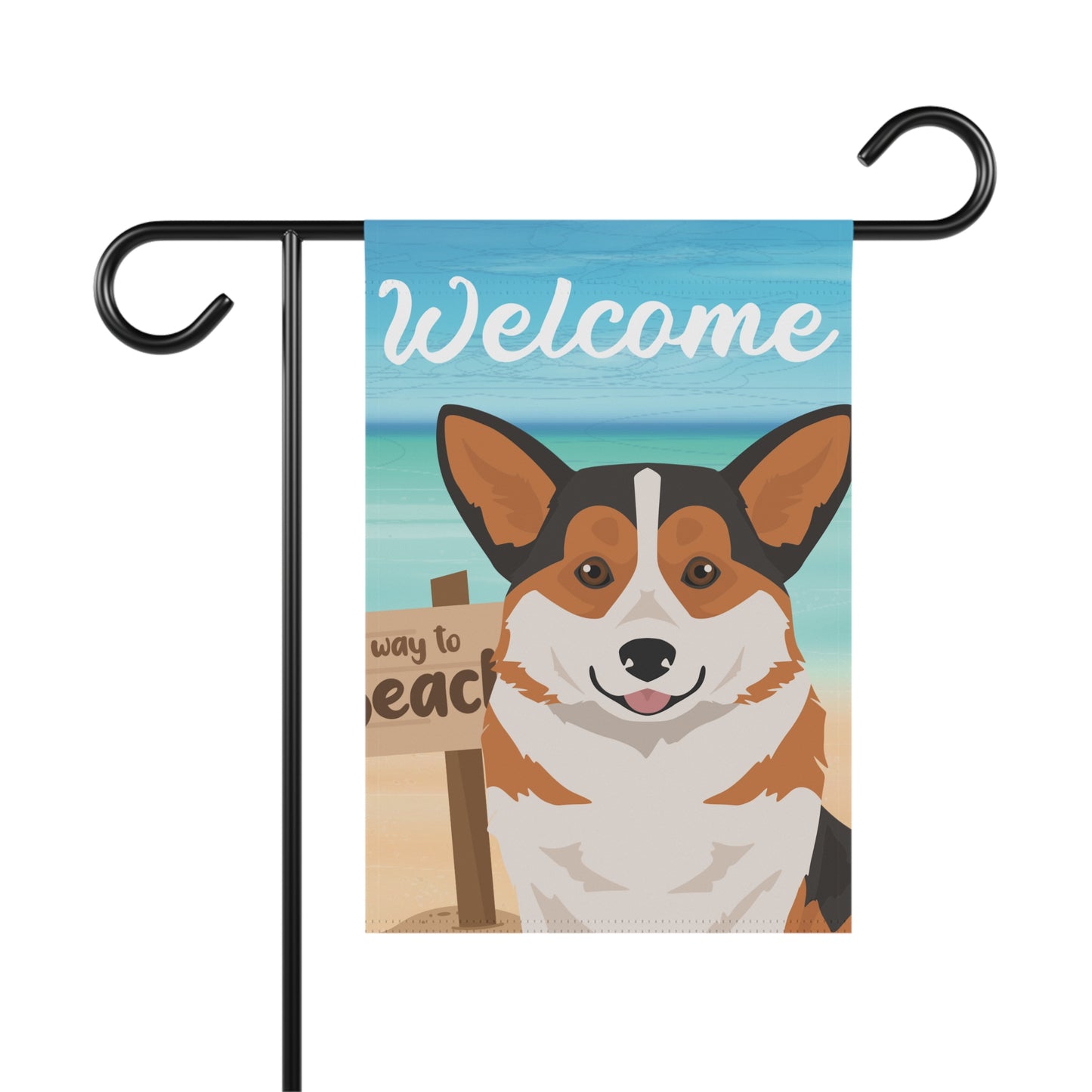 Pembroke Welsh Corgi Dog Garden Flag