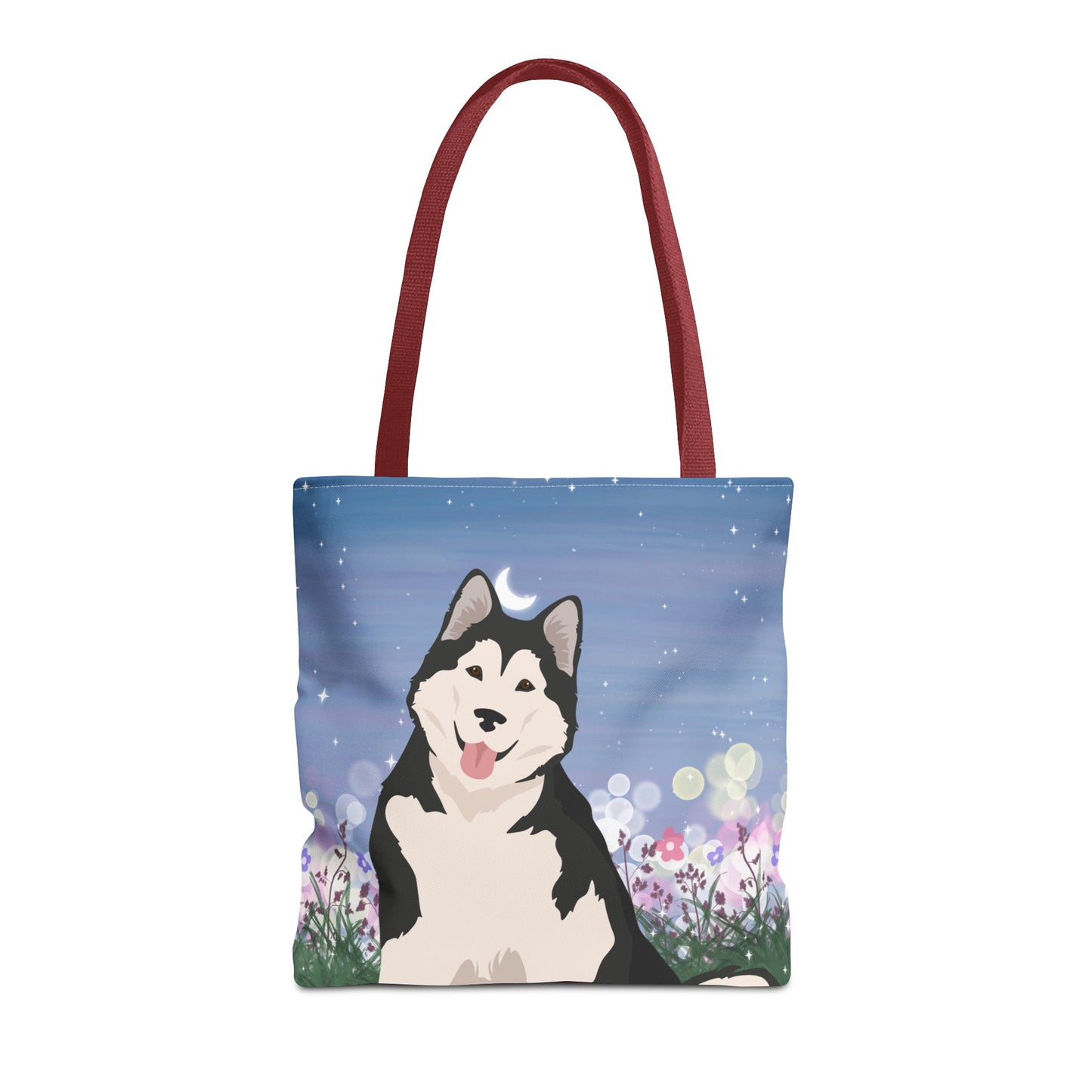 Alaskan Malamute Dog Tote Bag 16x16