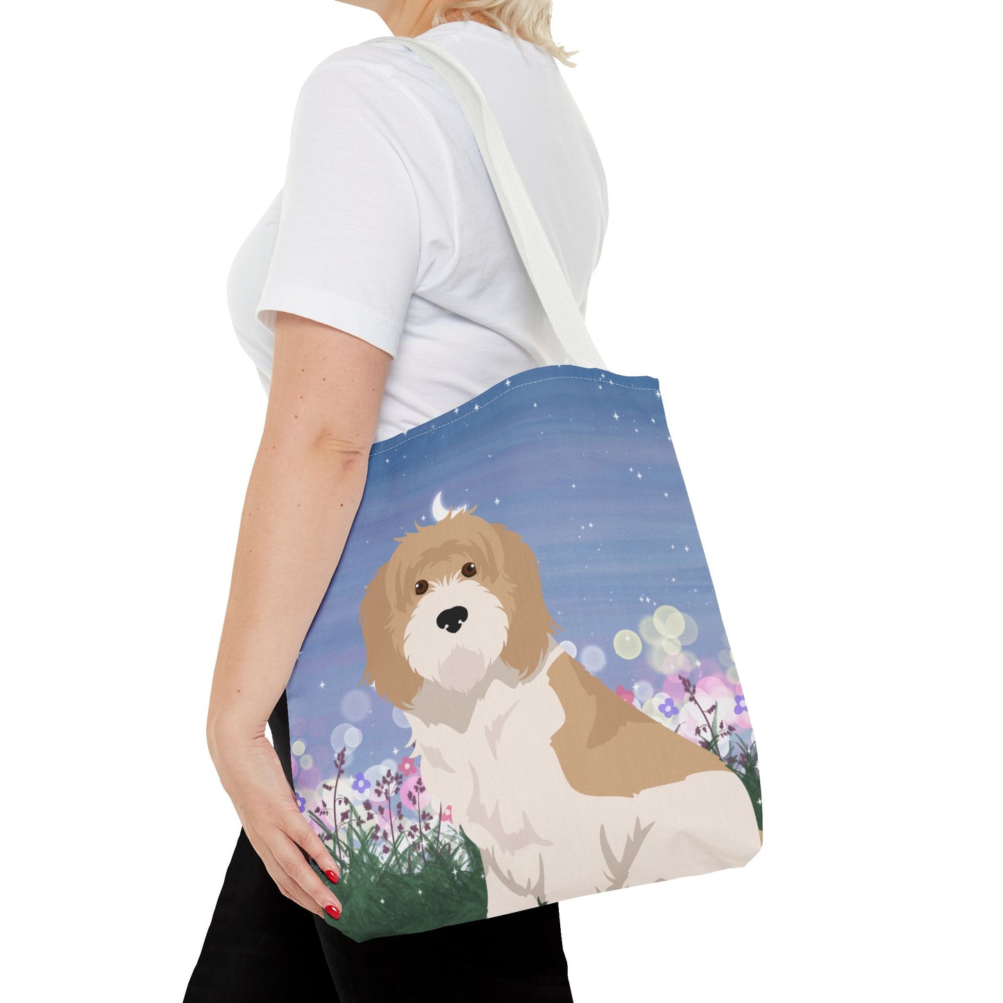 Grand Basset Griffon Vendeen Dog Tote Bag 16x16