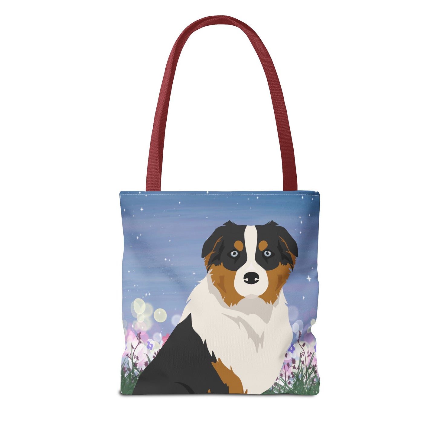 Australian Shepherd Dog Tote Bag 13x13