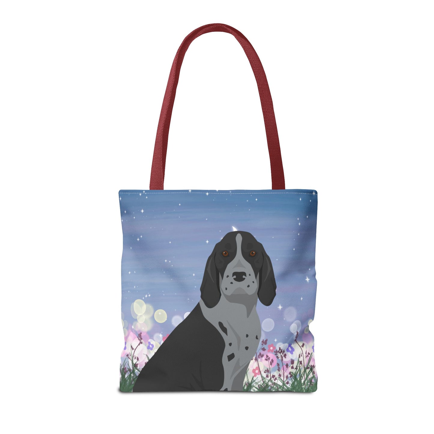 American English Coonhound Dog Tote Bag 16x16