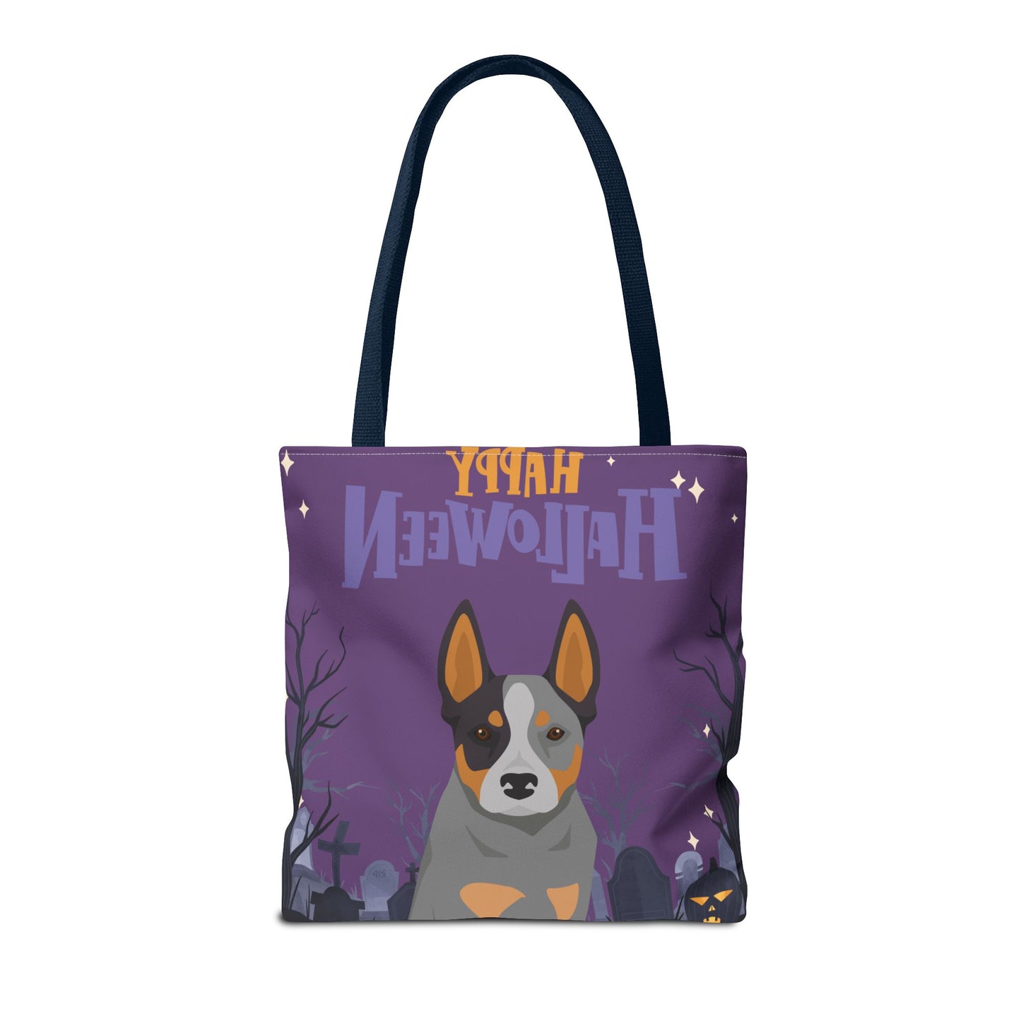 Australian Cattle Dog Dog Happy Halloween Tote Bag 16x16