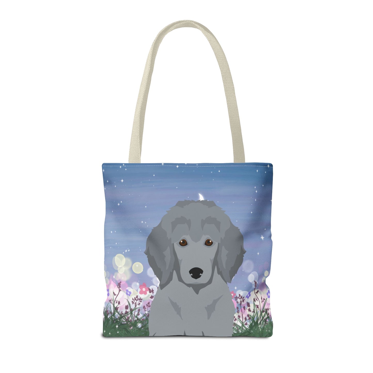 Poodle Dog Tote Bag 16x16