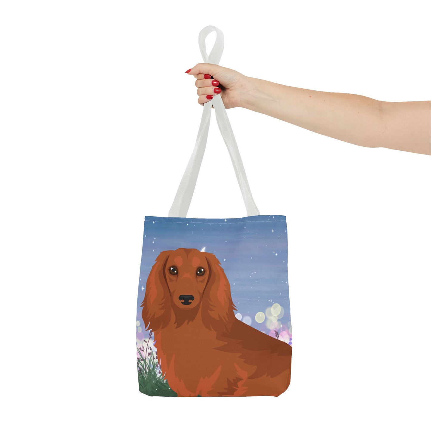 Dachshund Dog Tote Bag 13x13