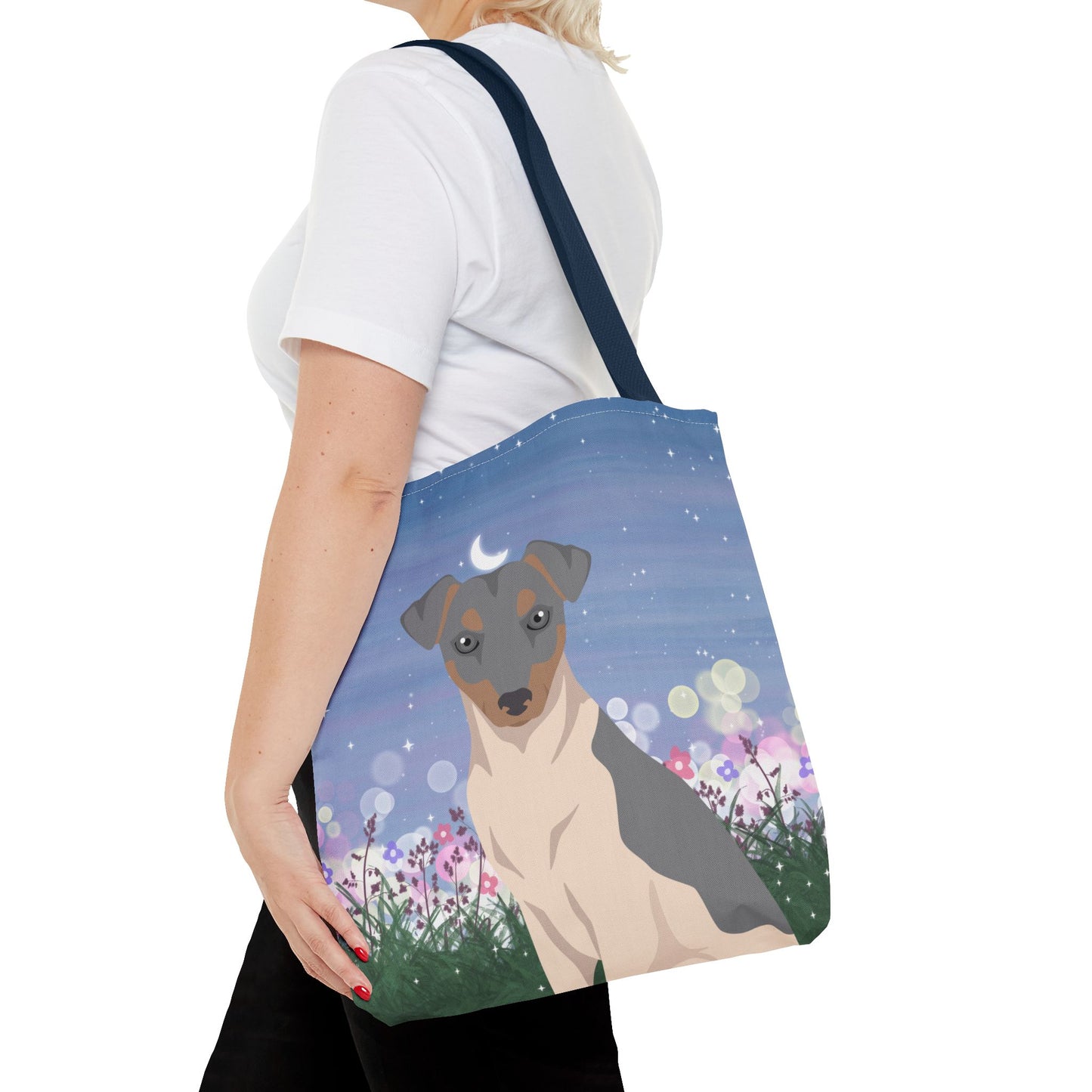 Brazilian Terrier Dog Tote Bag 16x16