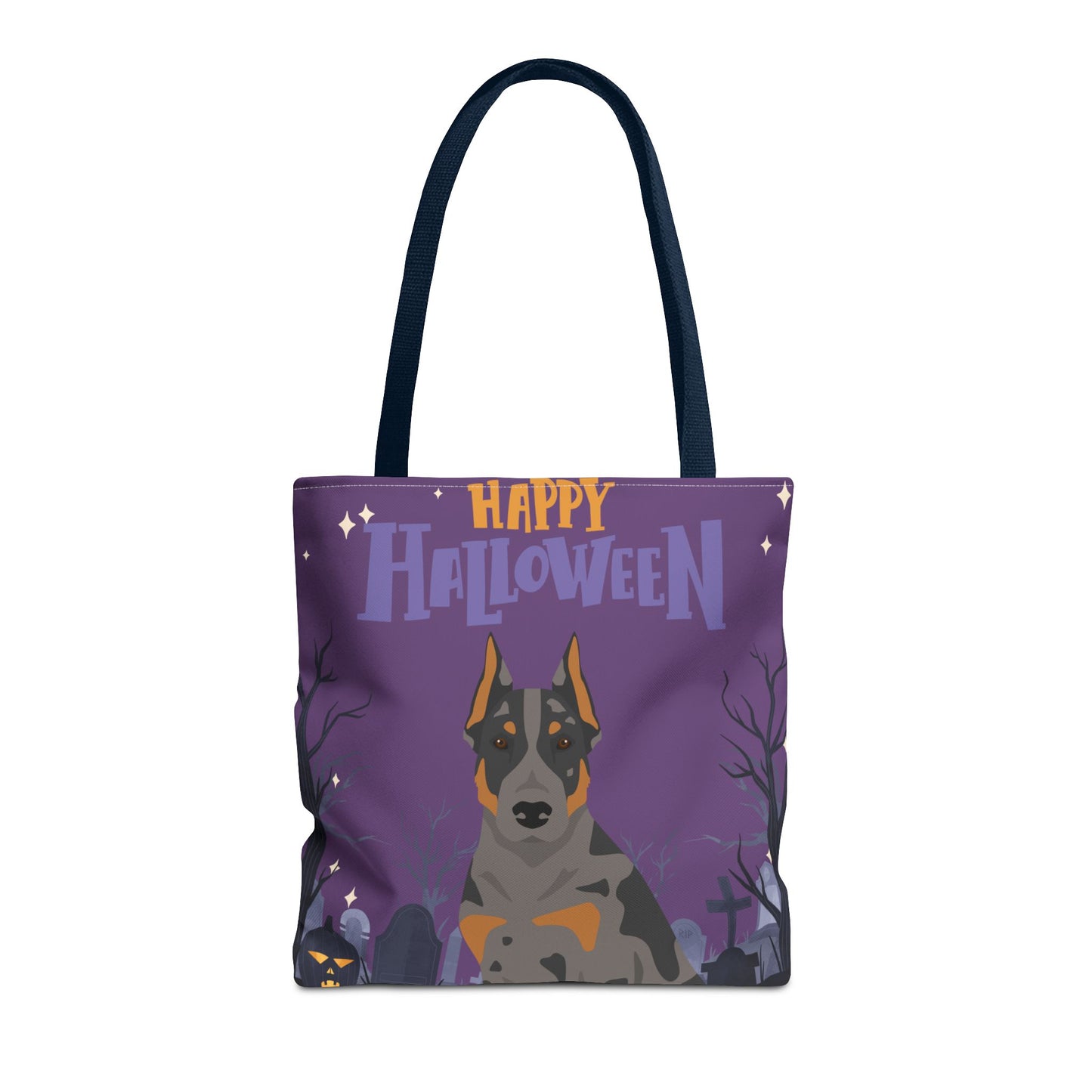 Beauceron Dog Happy Halloween Tote Bag 16x16