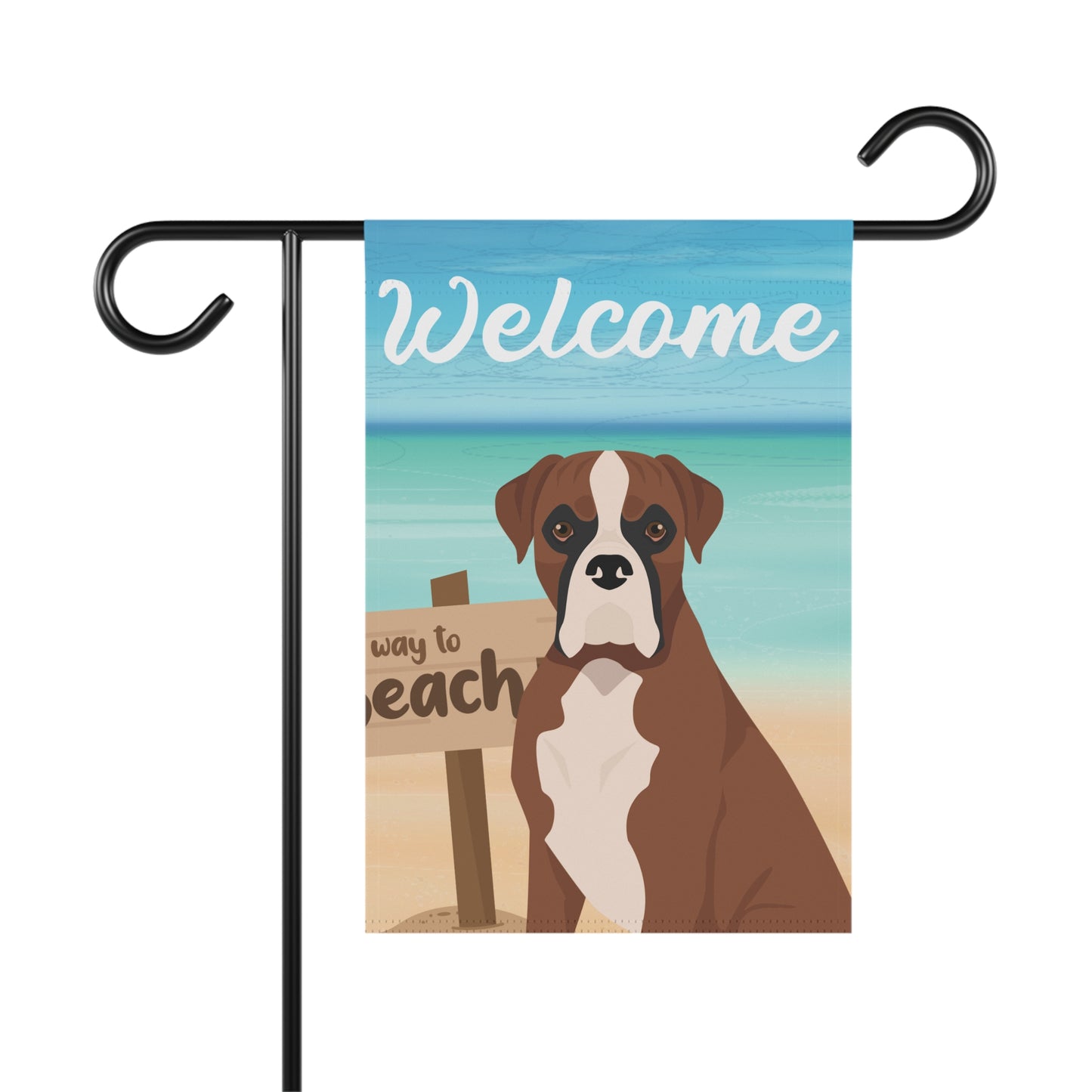 Boxer Dog Garden Flag