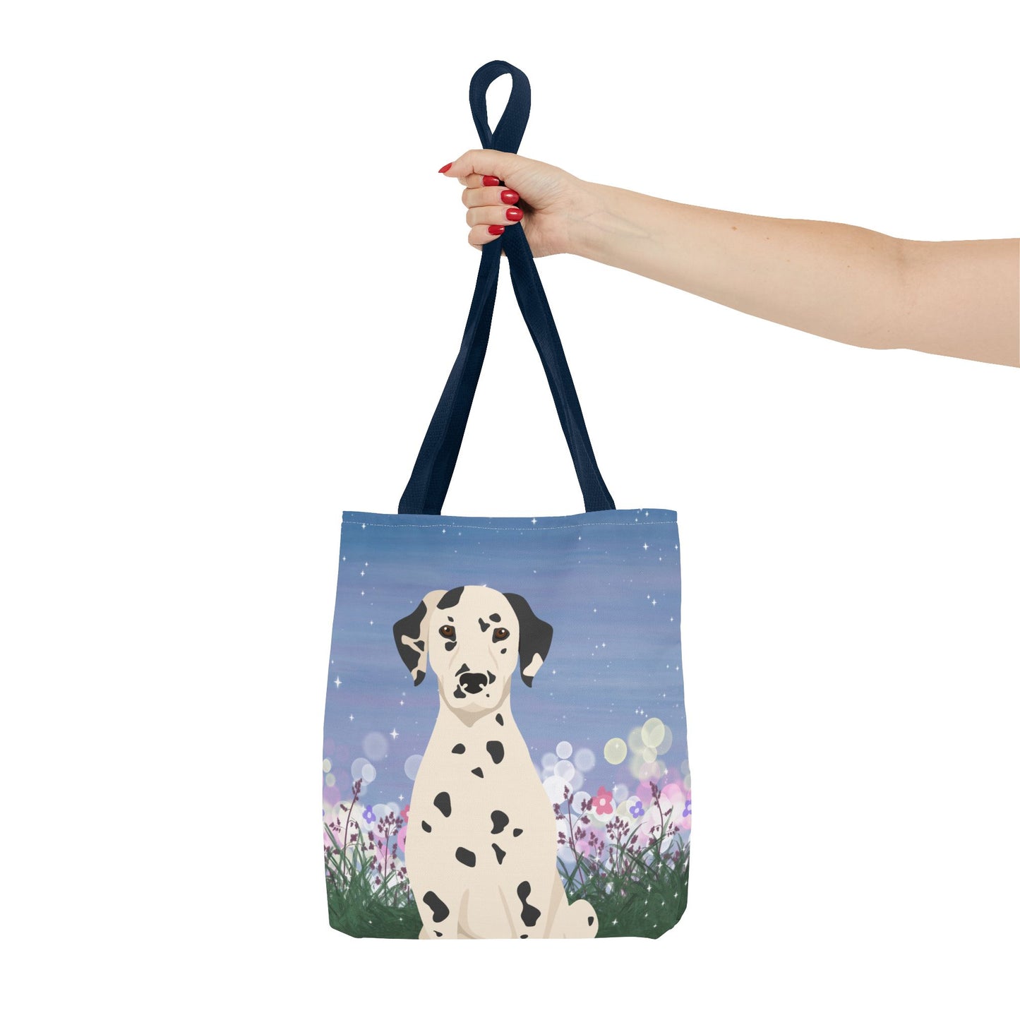 Dalmatian Dog Tote Bag 13x13