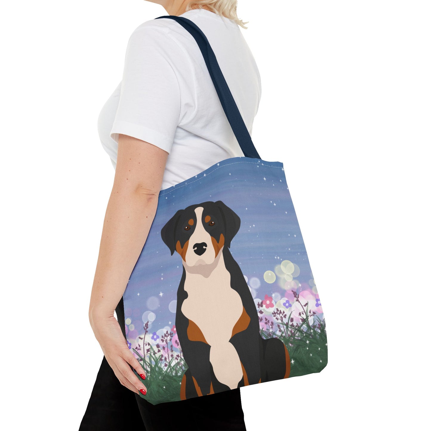 Great Swiss Mountain Dog Dog Tote Bag 16x16