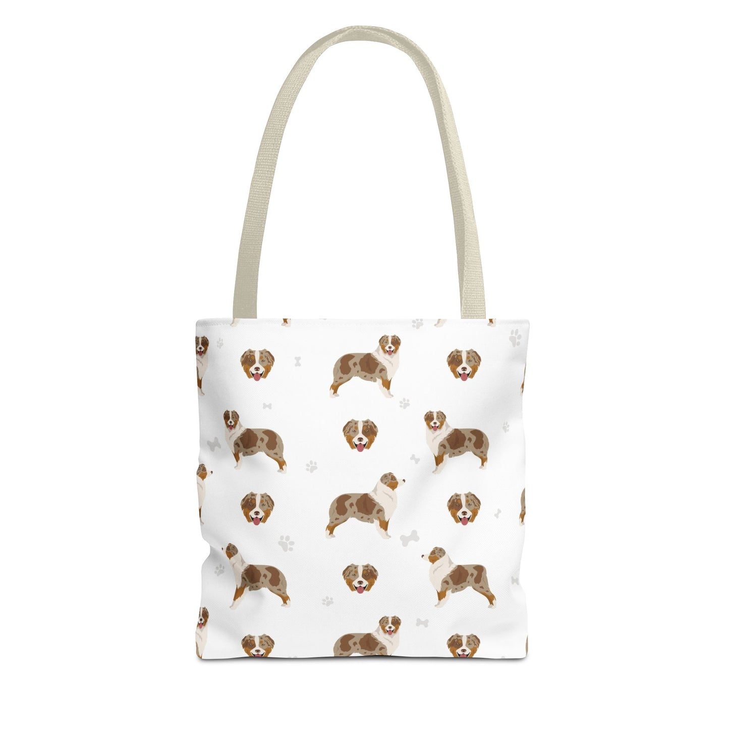 Australian Shepherd Dog Tote Bag, Aussie Dog Mom Gift