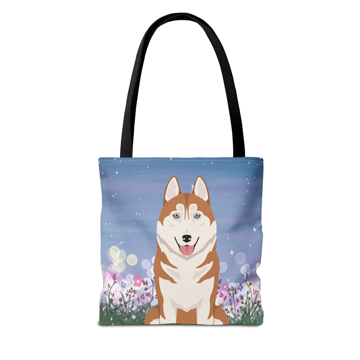 Siberian Husky Dog Tote Bag 13x13