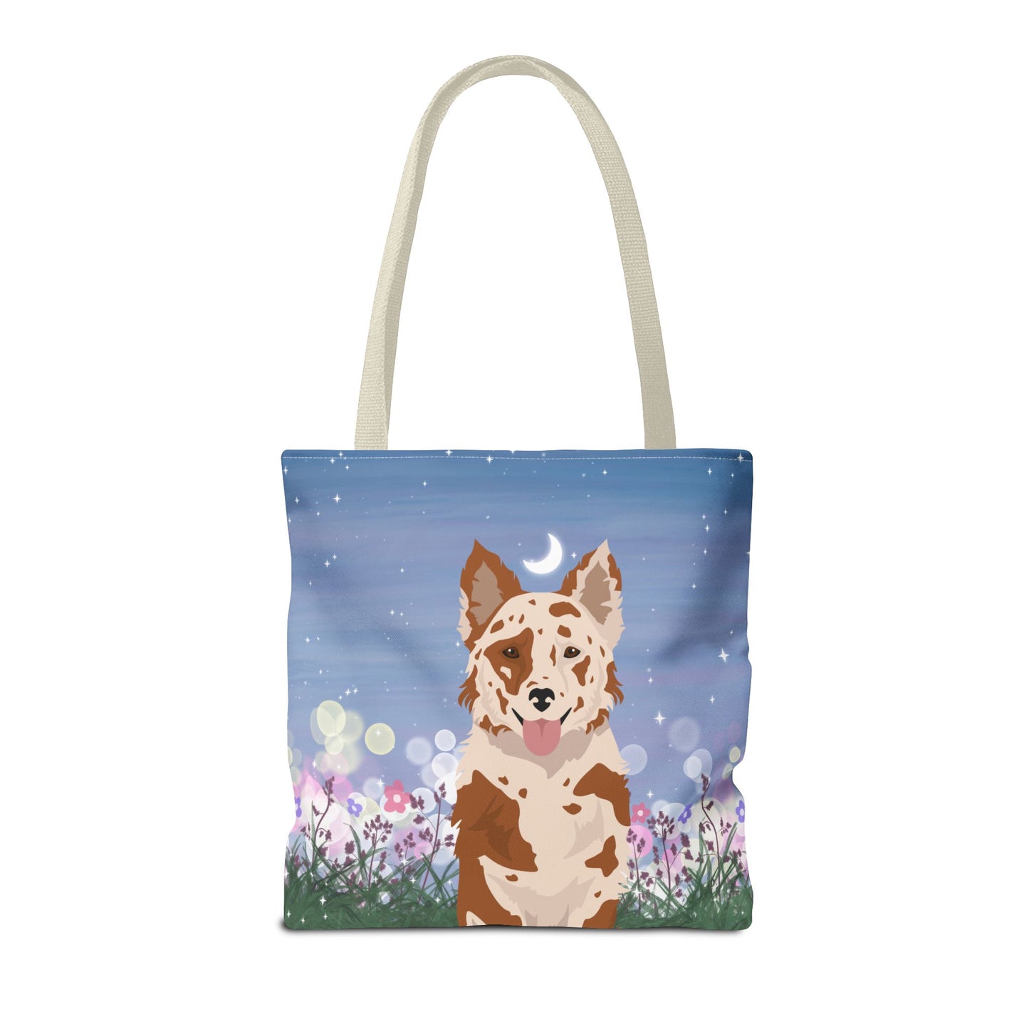 Mudi Dog Tote Bag 16x16