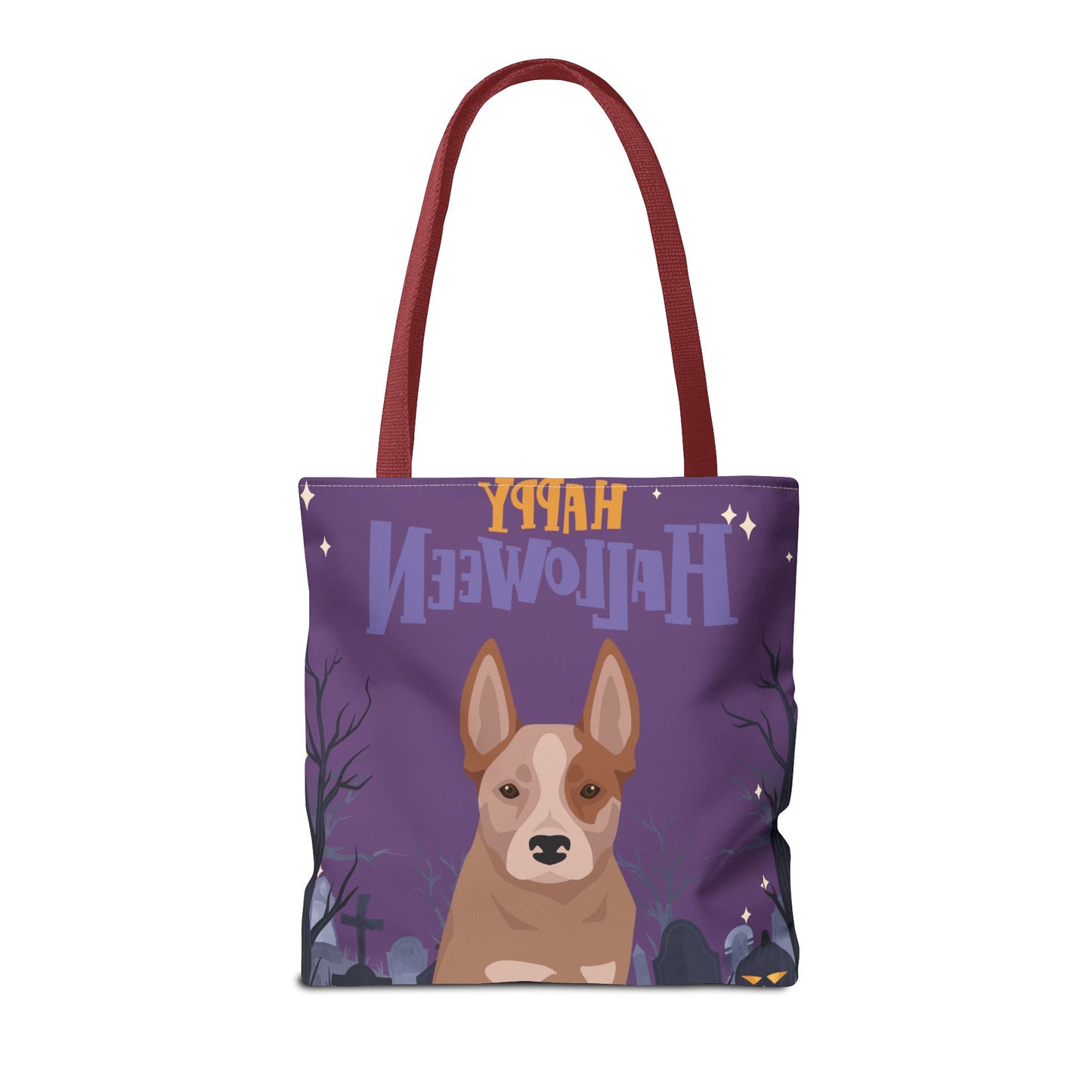 Australian Cattle Dog Dog Happy Halloween Tote Bag 16x16