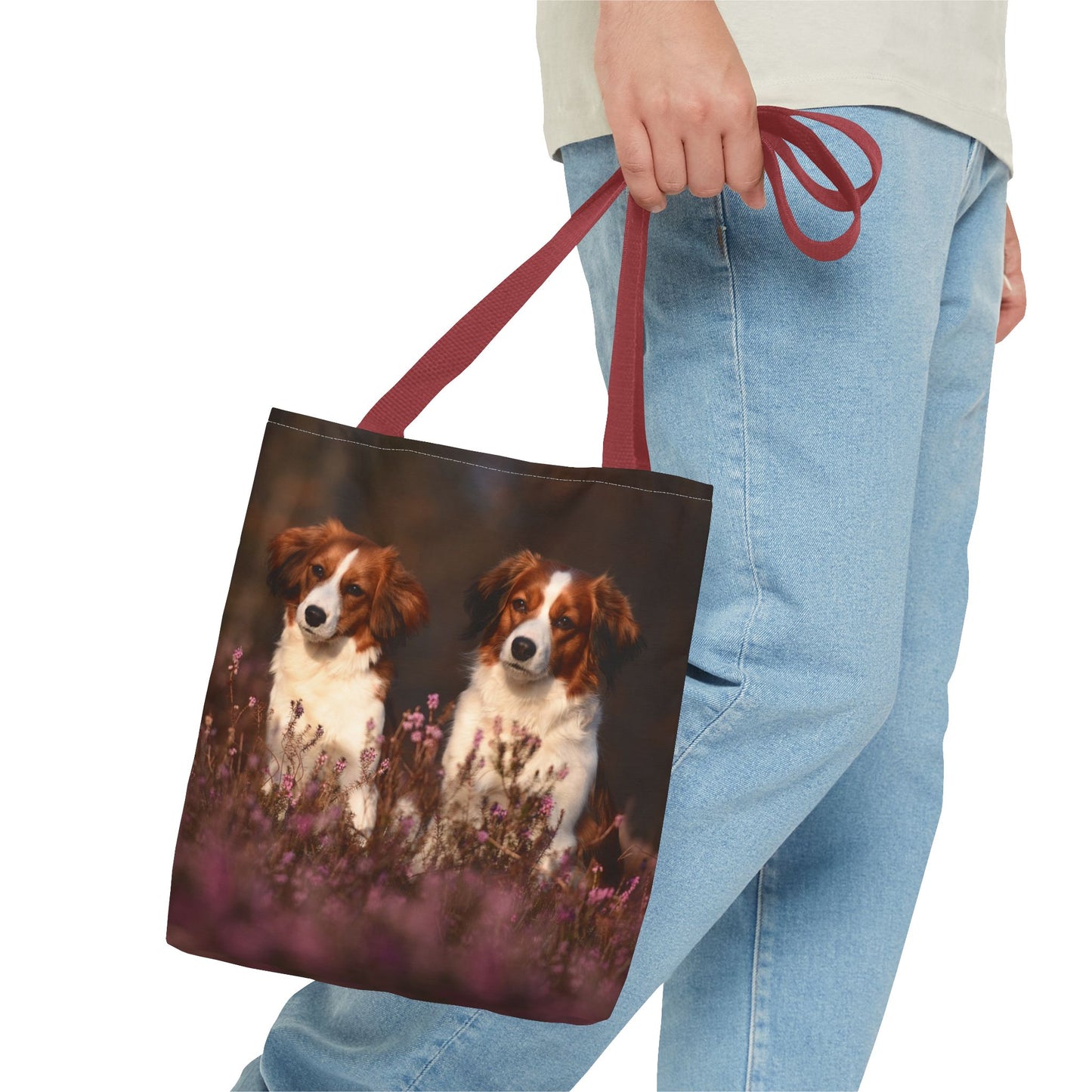 Kooikerhondje Dog Tote Bag, Dog Mom Gift