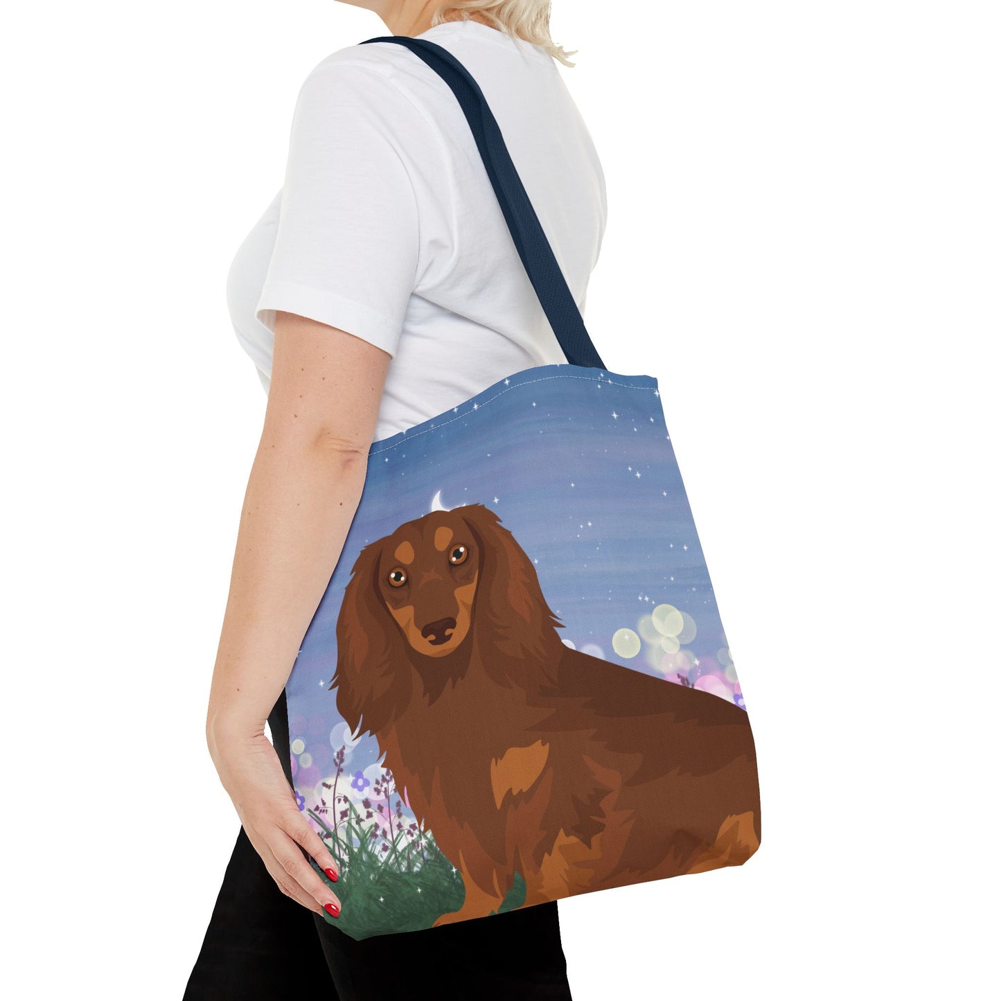 Dachshund Dog Tote Bag 16x16
