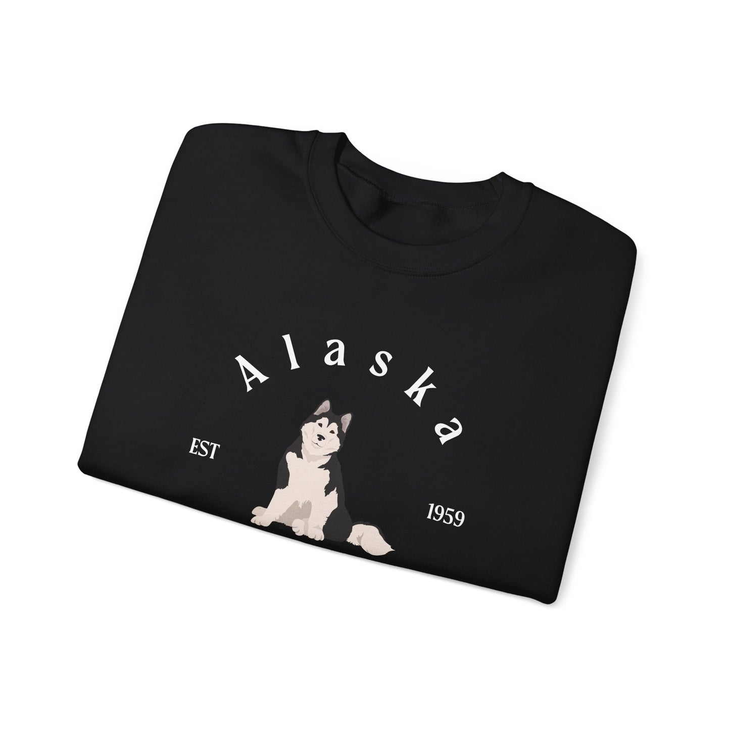 Alaskan Malamute State Dogs Unisex Heavy Blend Crewneck Sweatshirt