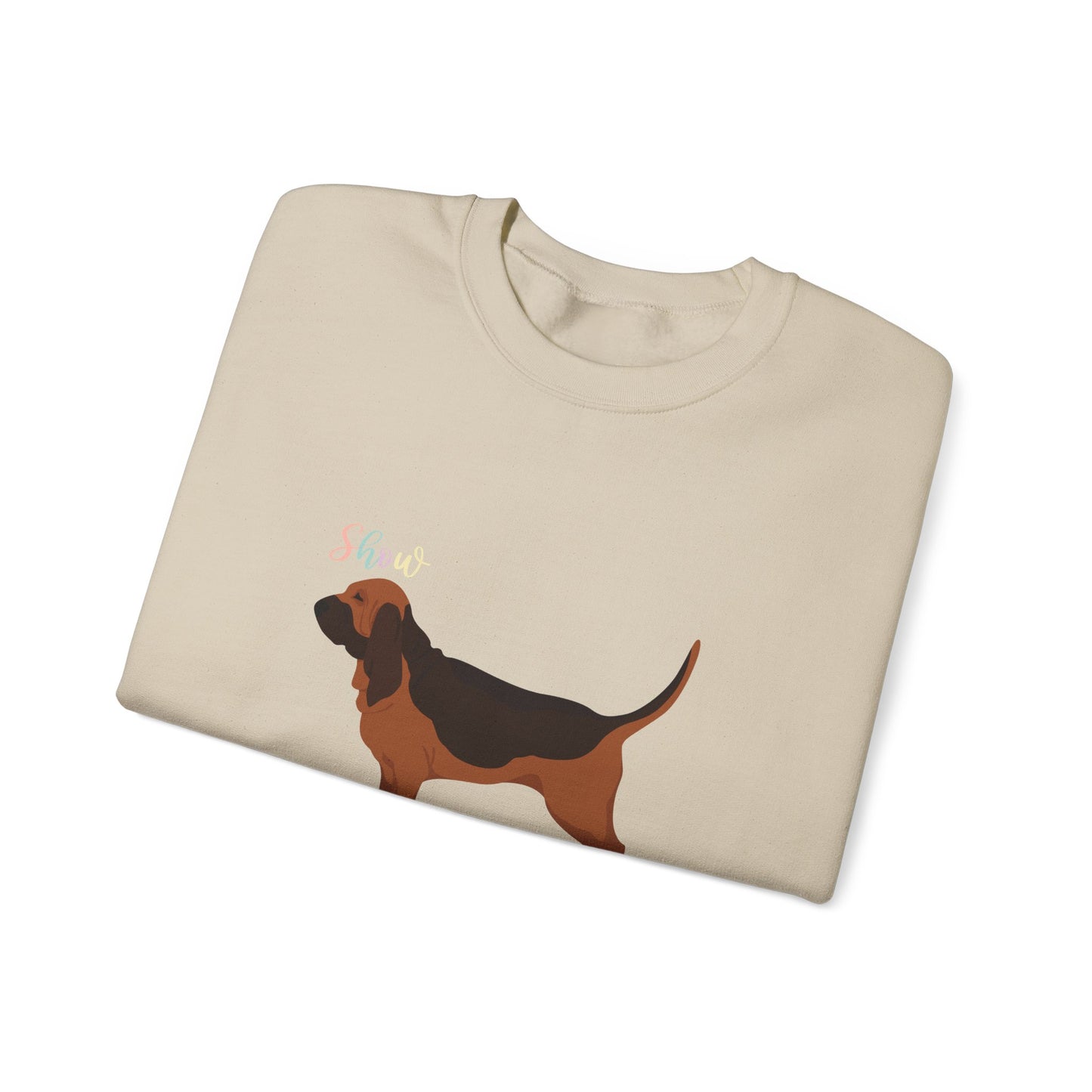 Bloodhound Dog Unisex Heavy Blend Crewneck Sweatshirt