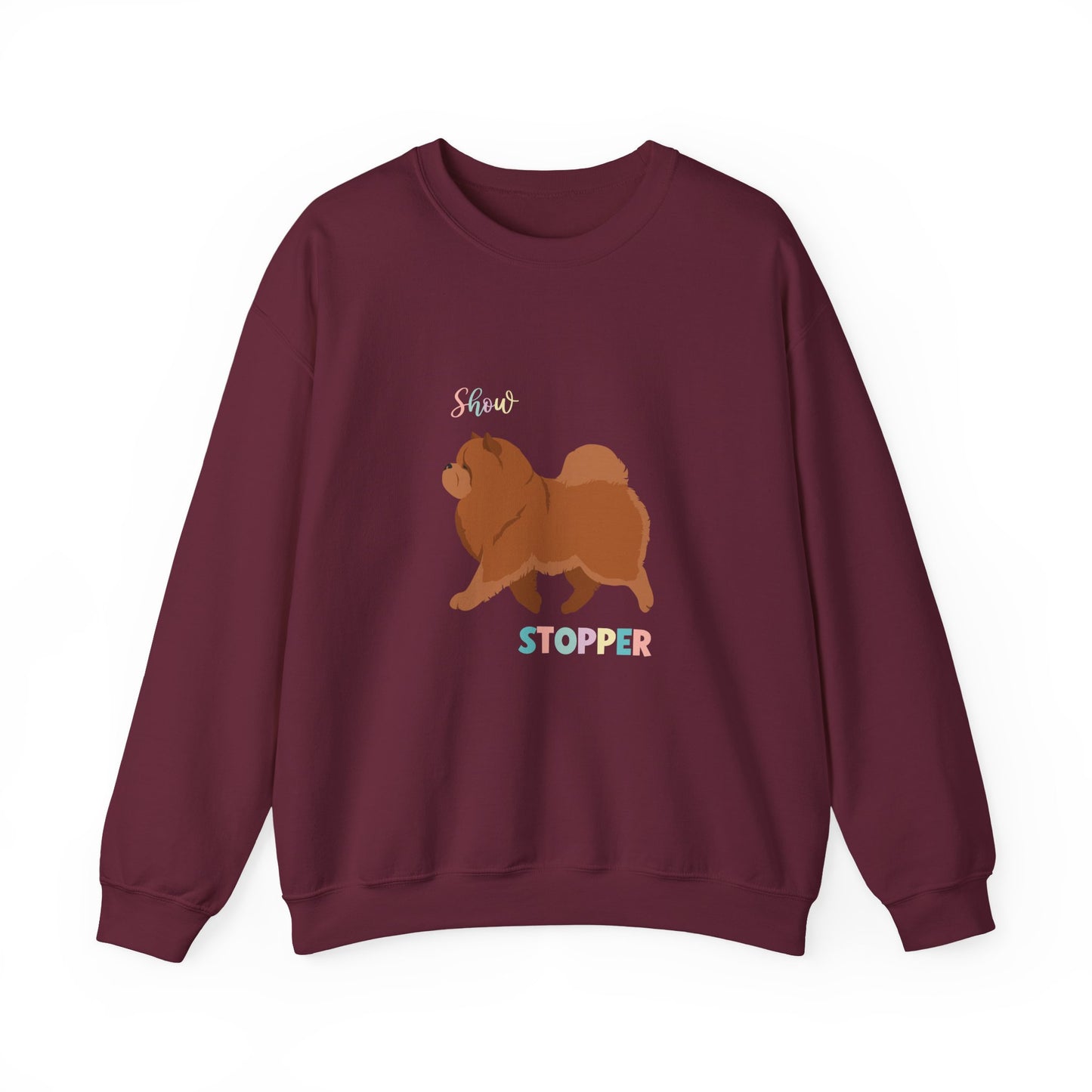 Chow Chow Dog Unisex Heavy Blend Crewneck Sweatshirt