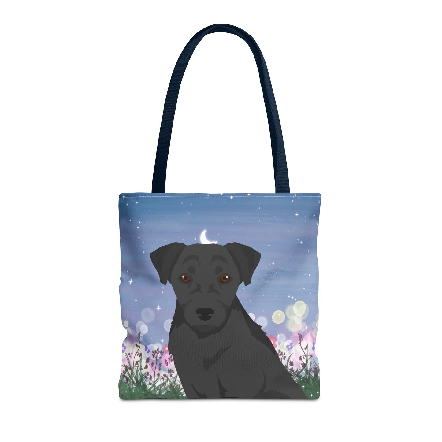 Patterdale Terrier Dog Tote Bag 16x16