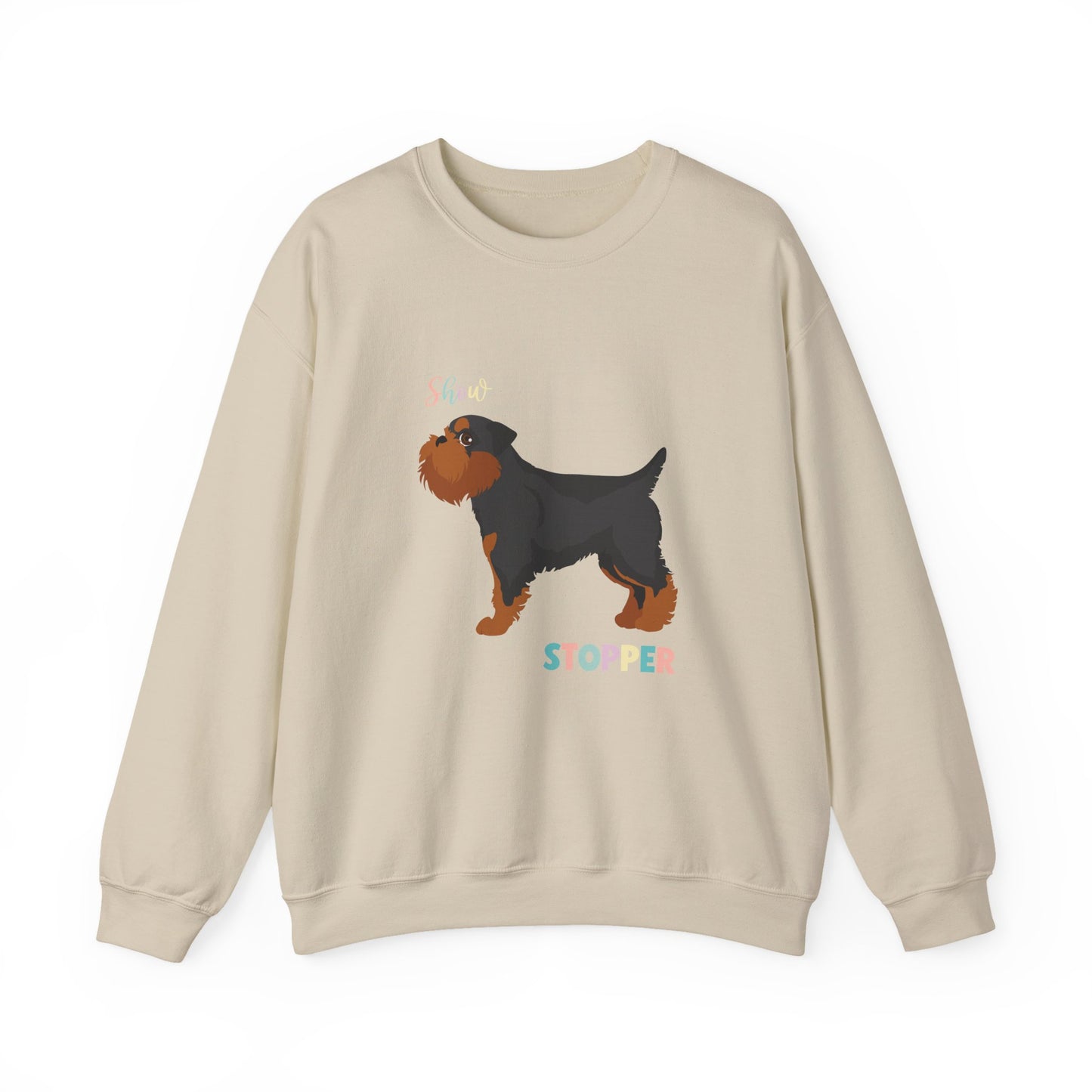Brussels Griffion Dog Unisex Heavy Blend Crewneck Sweatshirt