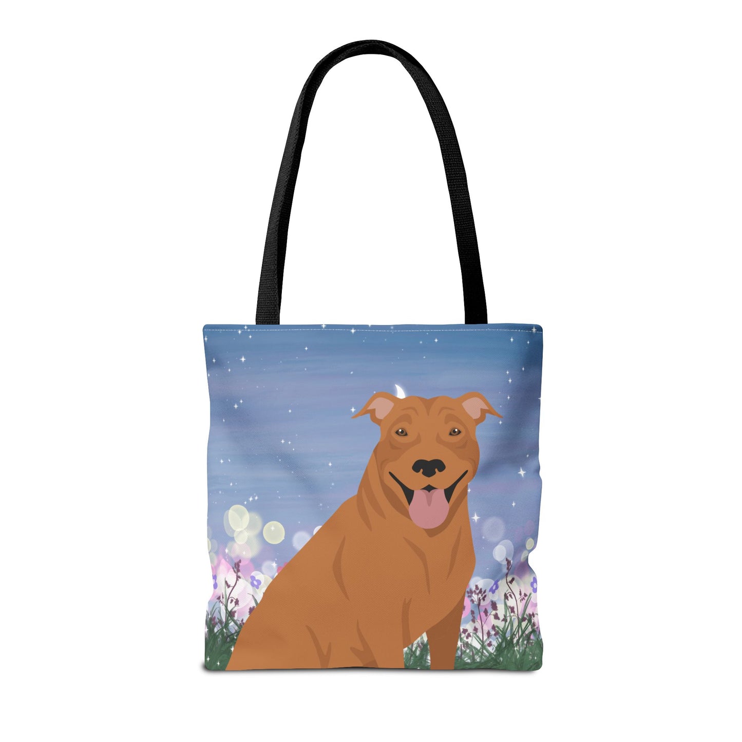Pit Bull Dog Tote Bag 16x16
