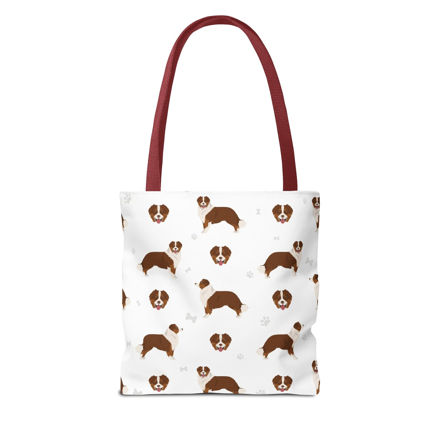 Australian Shepherd Dog Tote Bag, Aussie Dog Mom Gift
