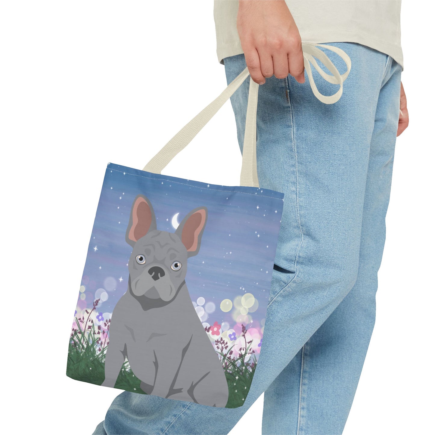 French Bulldog Dog Tote Bag 13x13