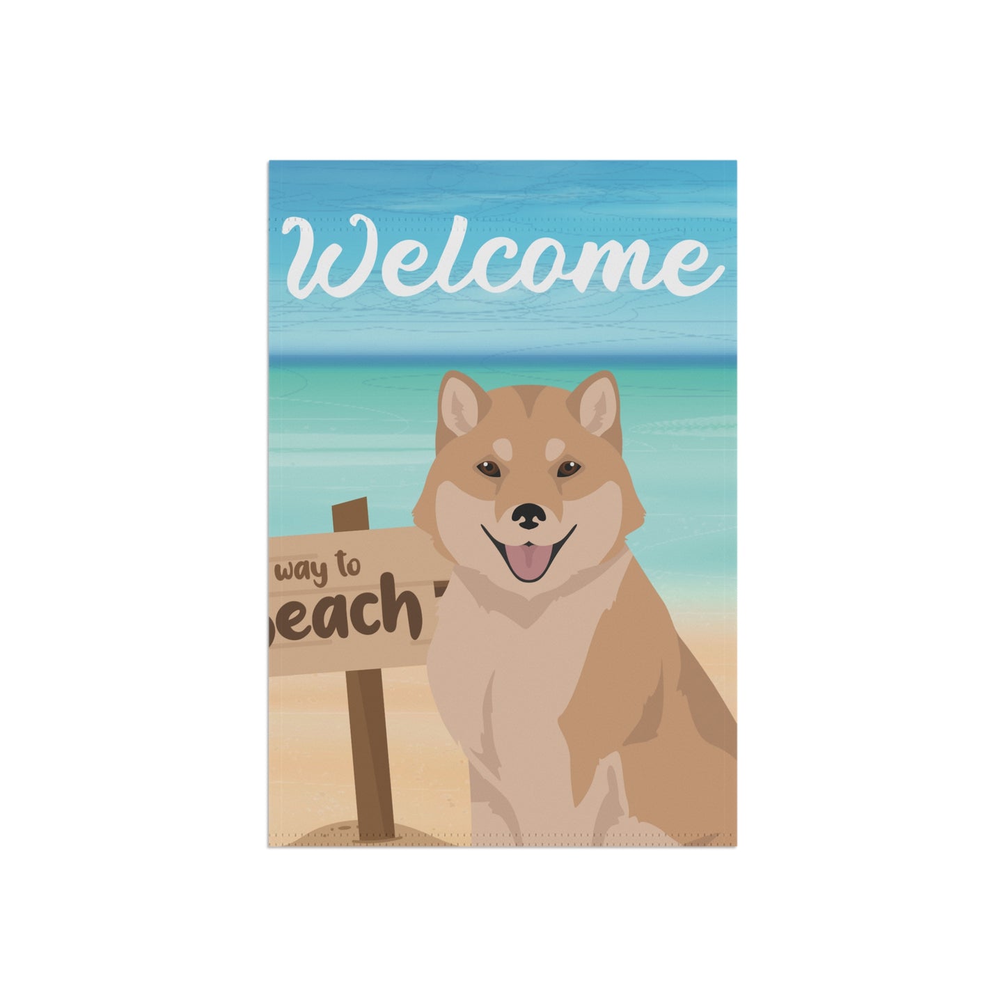 Hokkaido Dog Garden Flag